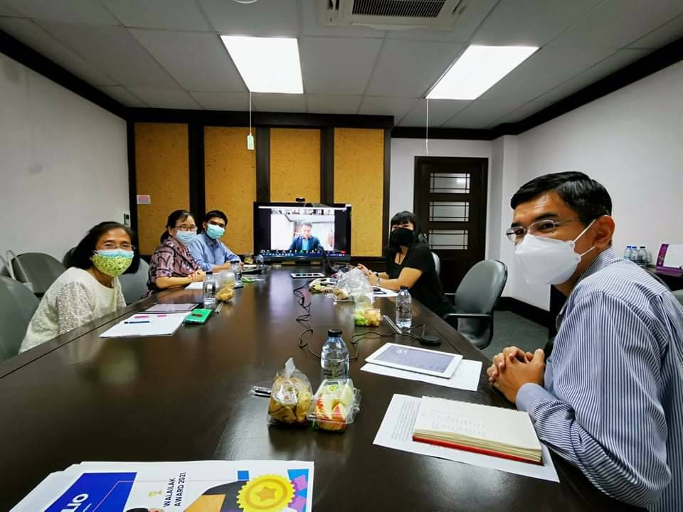 คณะกรรมการพิจารณาคัดเลือกรางวัลศึกษิตแห่่งปีวลัยลักษณ์ ประจำปีการศึกษา 2563