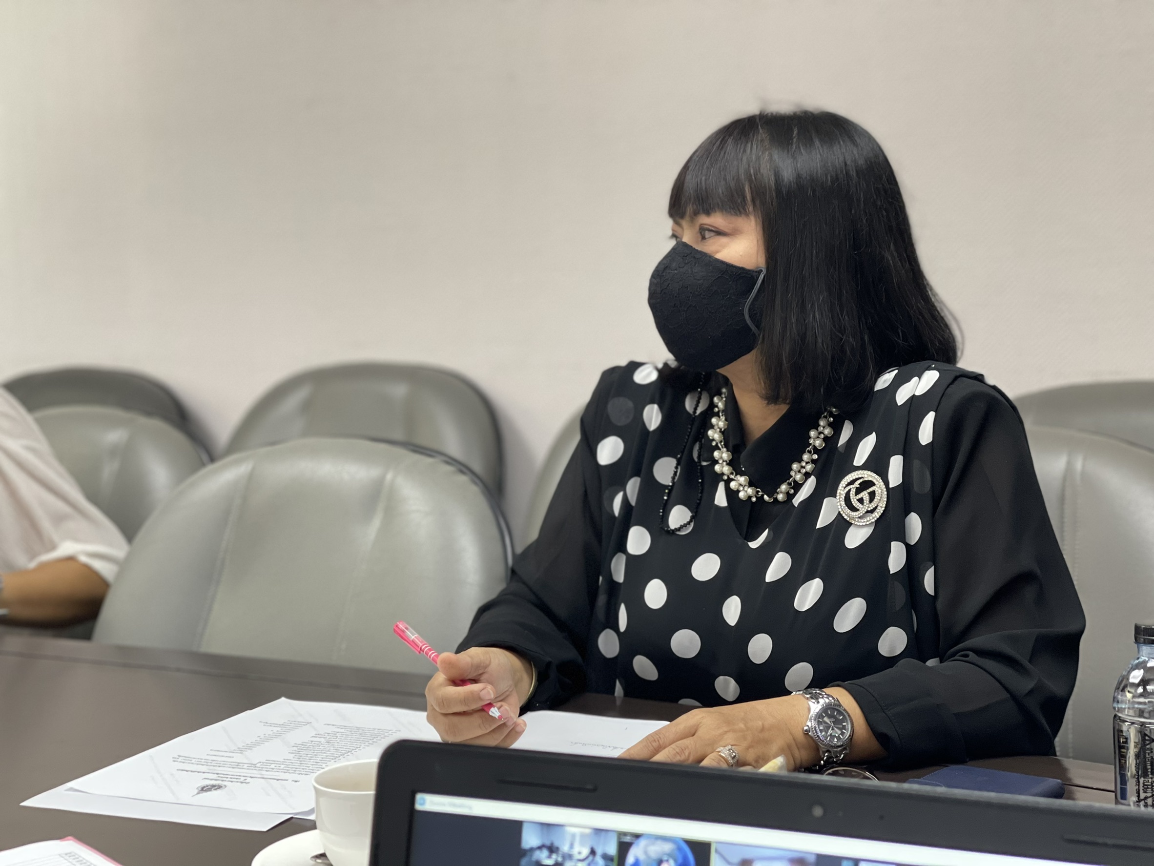 ส่วนกิจการนักศึกษาประชุมคณะกรรมการพิจารณาแนวทางส่งเสริมความสัมพันธ์กับศิษย์เก่า ครั้งที่ 1/2564