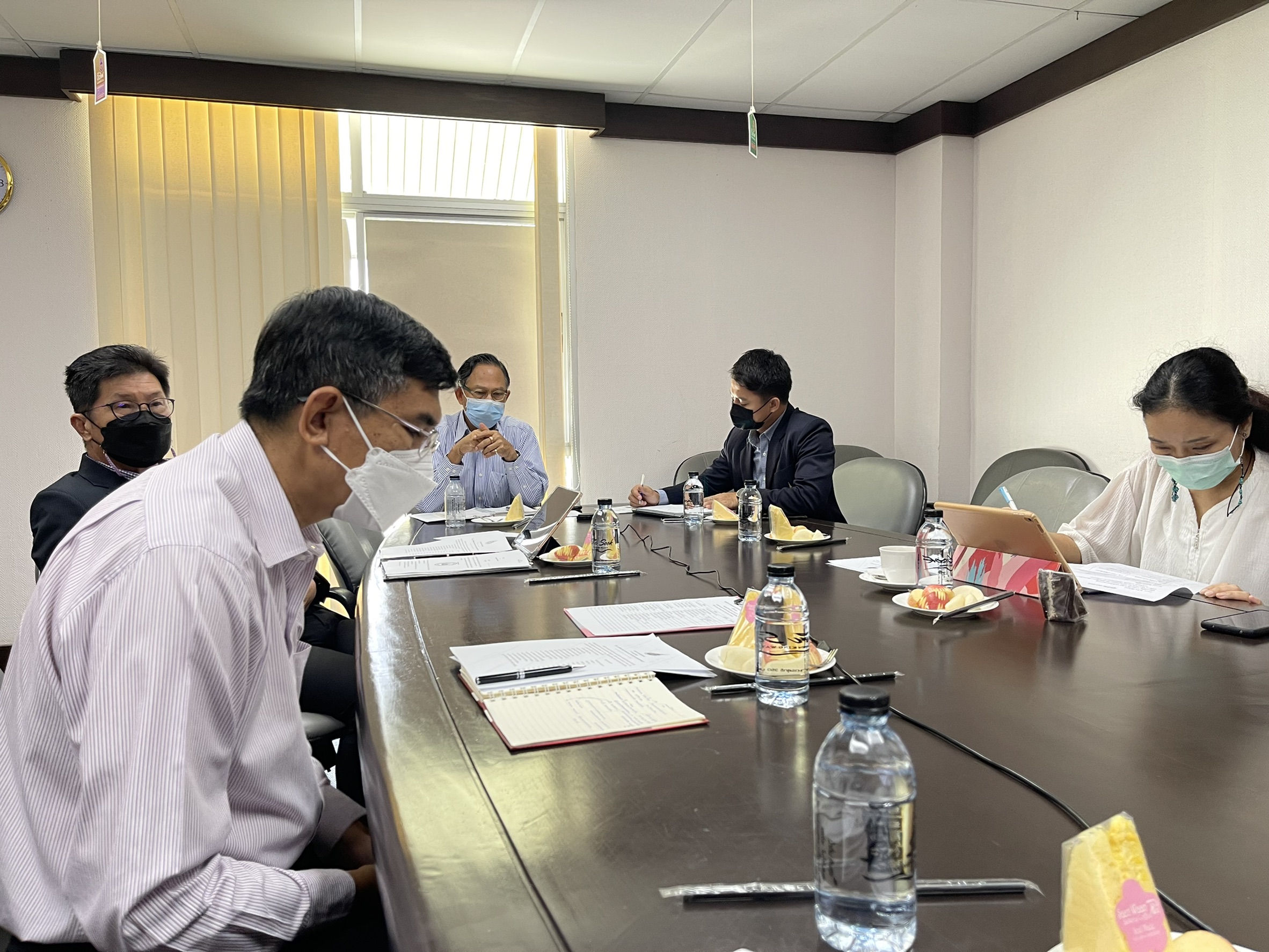 ส่วนกิจการนักศึกษาประชุมคณะกรรมการพิจารณาแนวทางส่งเสริมความสัมพันธ์กับศิษย์เก่า ครั้งที่ 1/2564