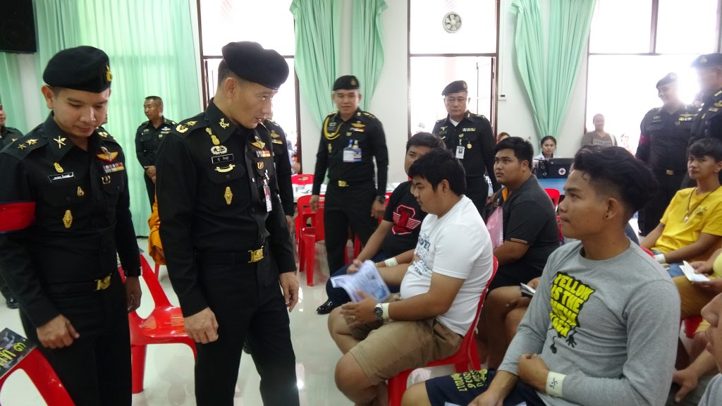 ภาพคัดเลือกทหาร