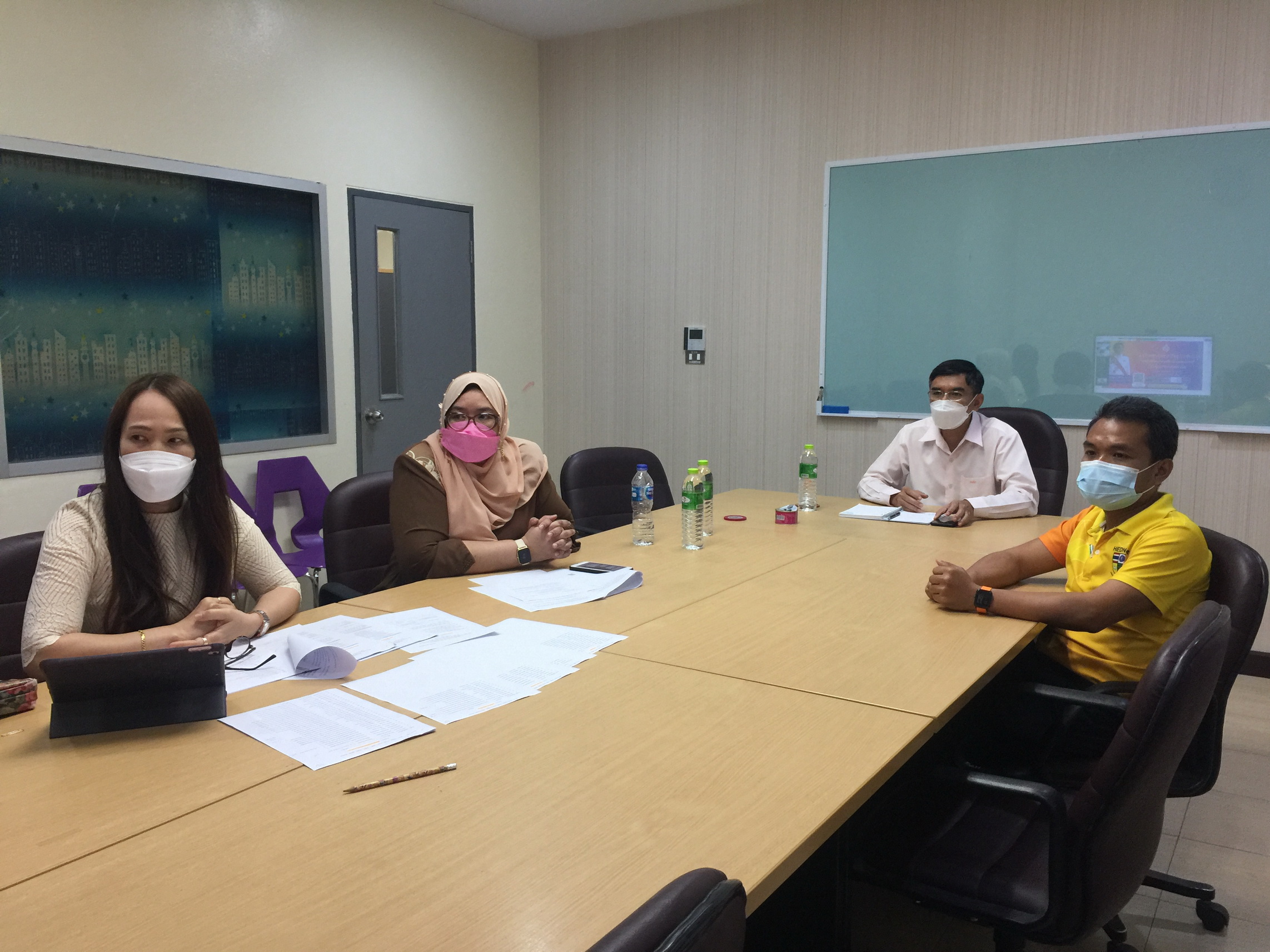 ส่วนกิจการนักศึกษาจัดประชุมนักศึกษาทุนยกเว้นค่าธรรมเนียม ปีการศึกษา 2564