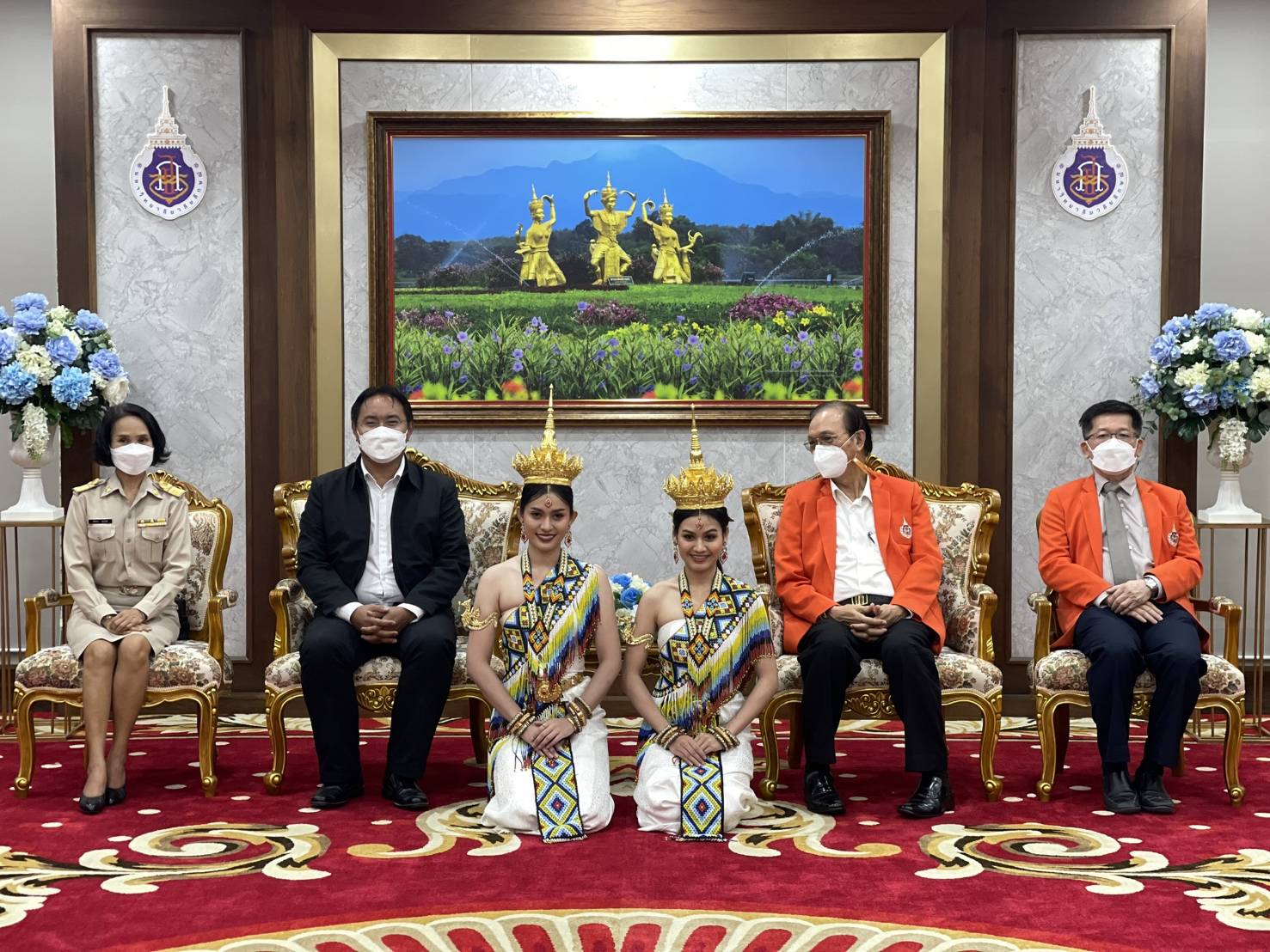 ชมรมนาฏศิลป์ฯ แสดงในกิจกรรม Walailak Thank You Press Nakhon Si Thammarat