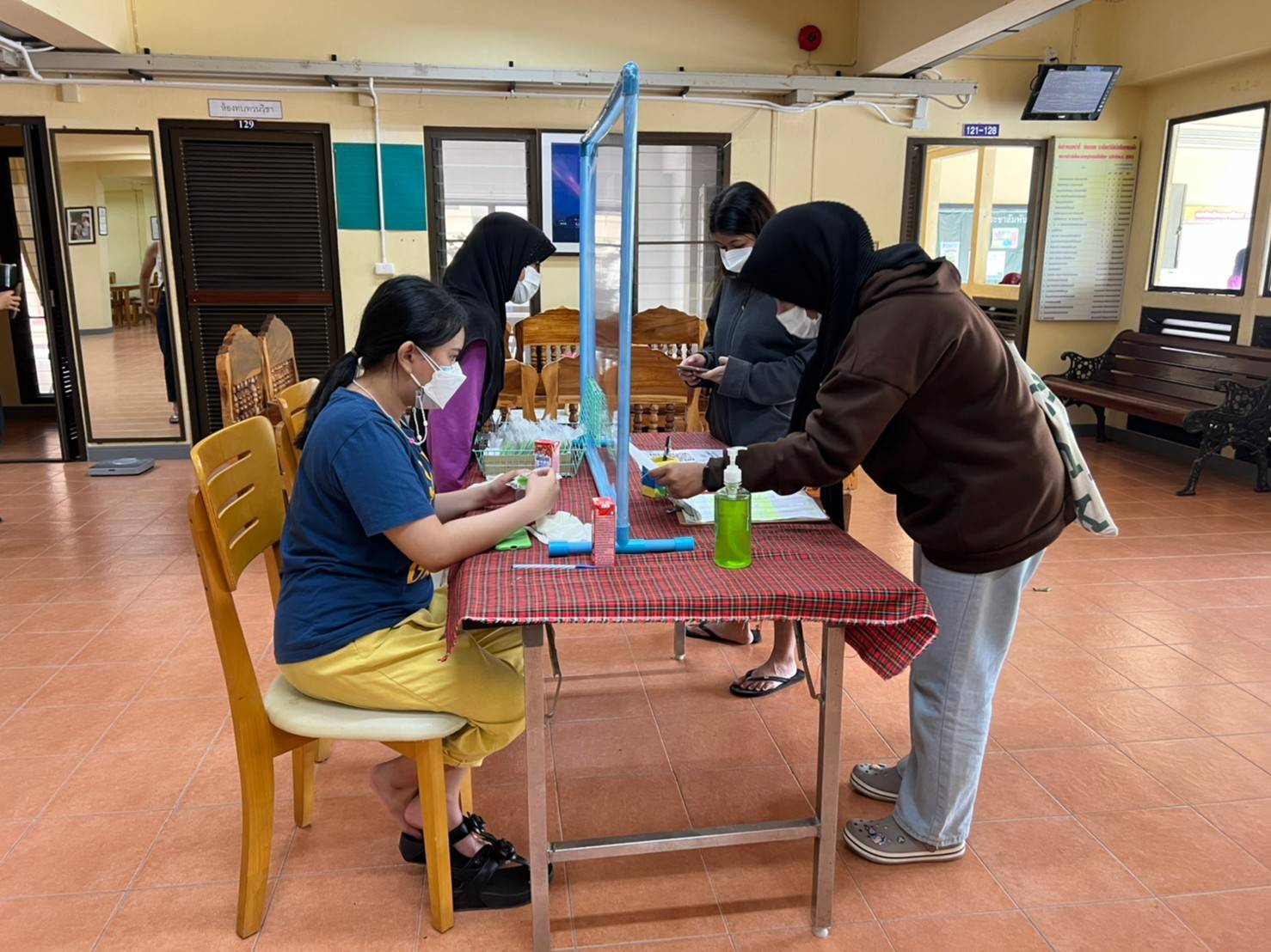 การรายงานตัวนักศึกษาหอพัก ภาคการศึกษาที่ 3/2564