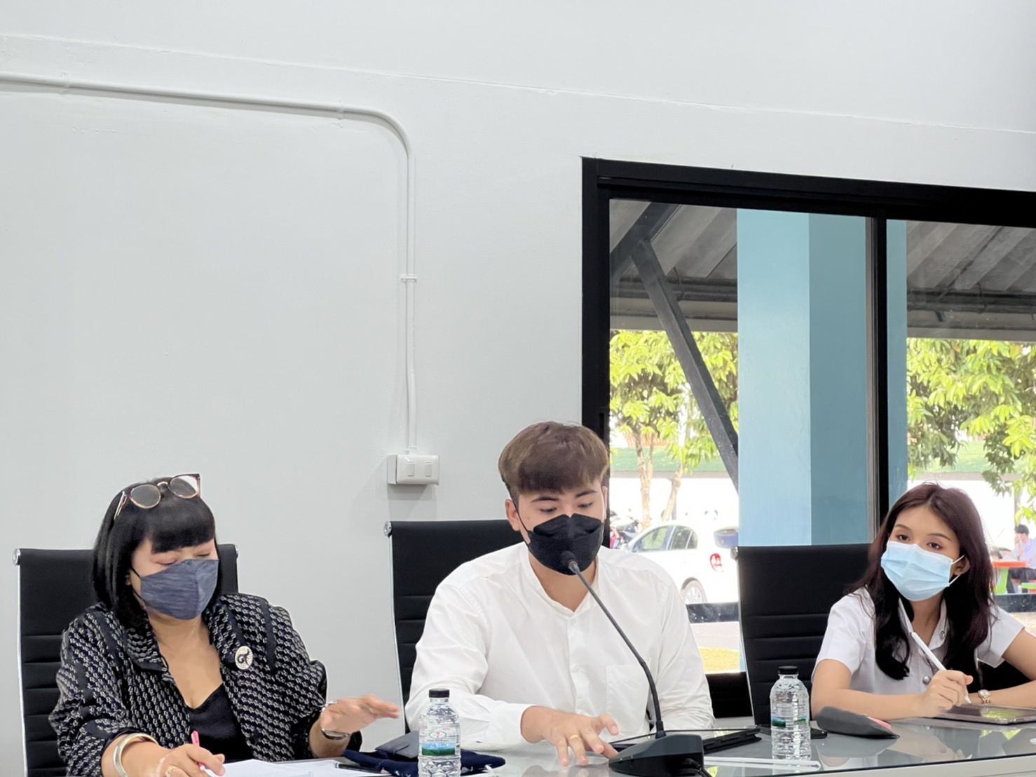 การประชุมหารือคณะทำงานสำรวจข้อมูลนักศึกษาพักนอกมหาวิทยาลัยและกำหนดแผนพัฒนาระบบหอพักเครือข่าย