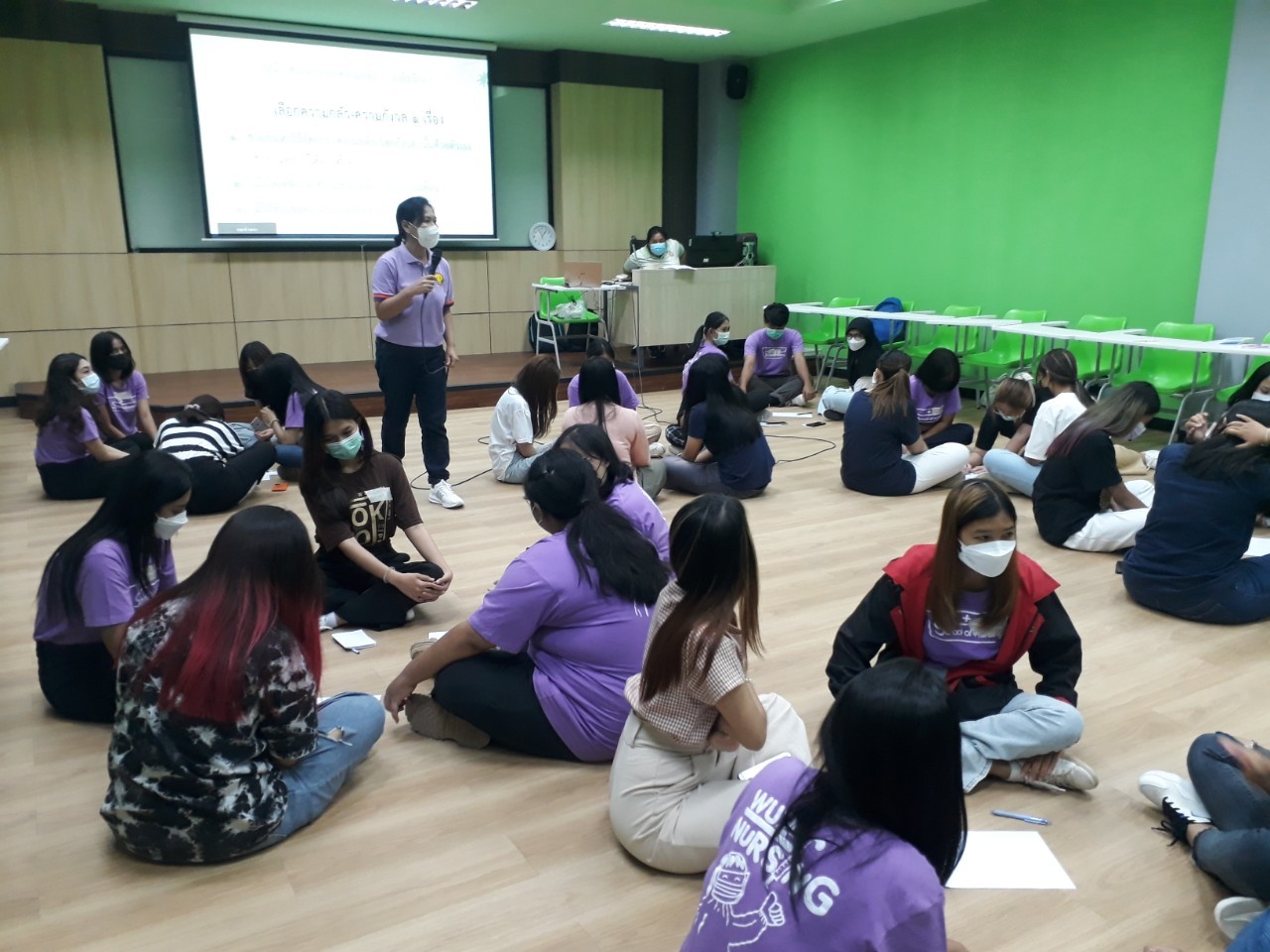 อบรมเตรียม Junior Master Trainer แกนนำเพื่อนอาทรเพื่อน ประจำปีการศึกษา 2565