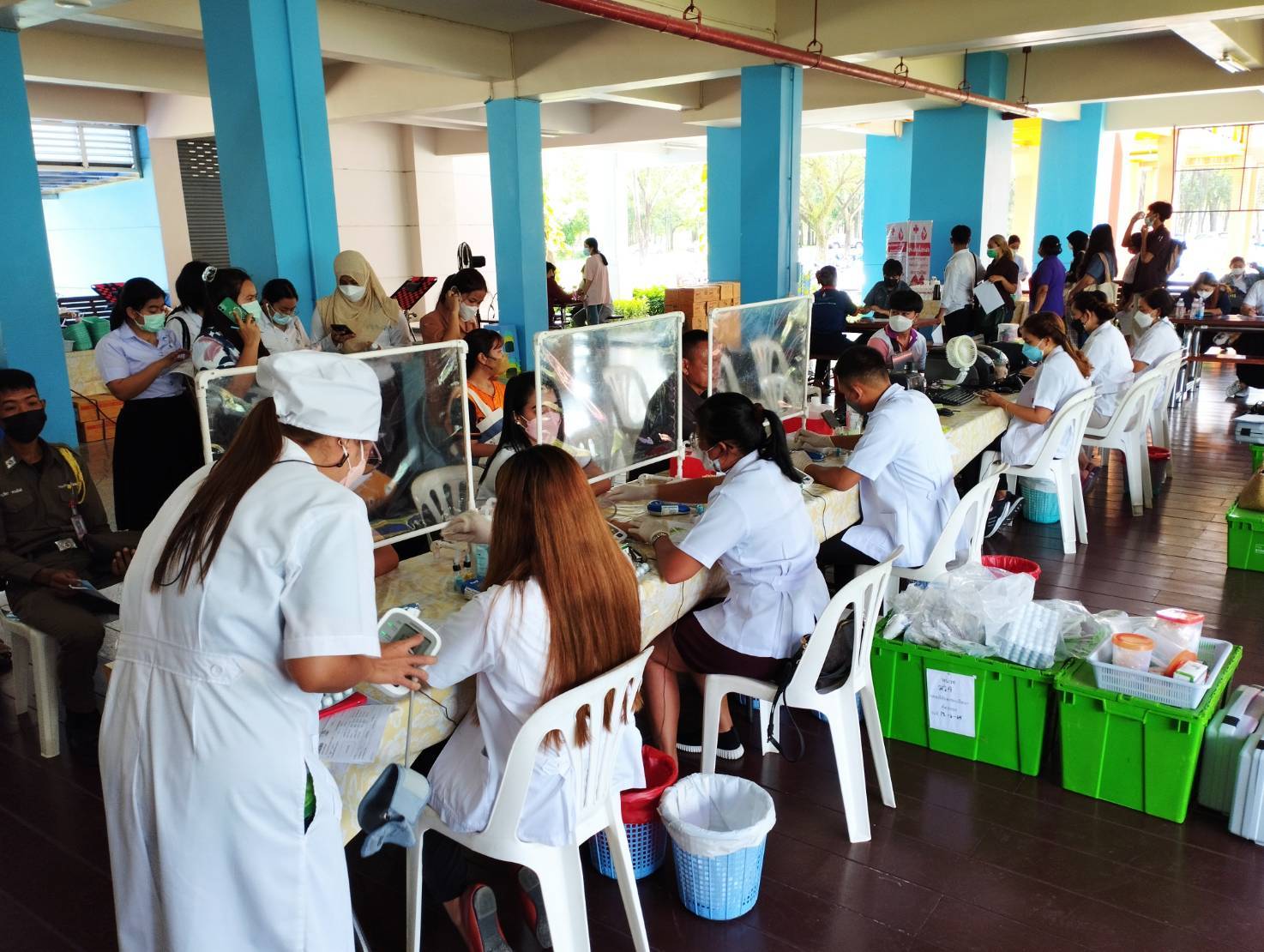 ขอขอบคุณผู้เข้าร่วมกิจกรรมบริจาคโลหิต ประจำเดือน มิถุนายน 2565