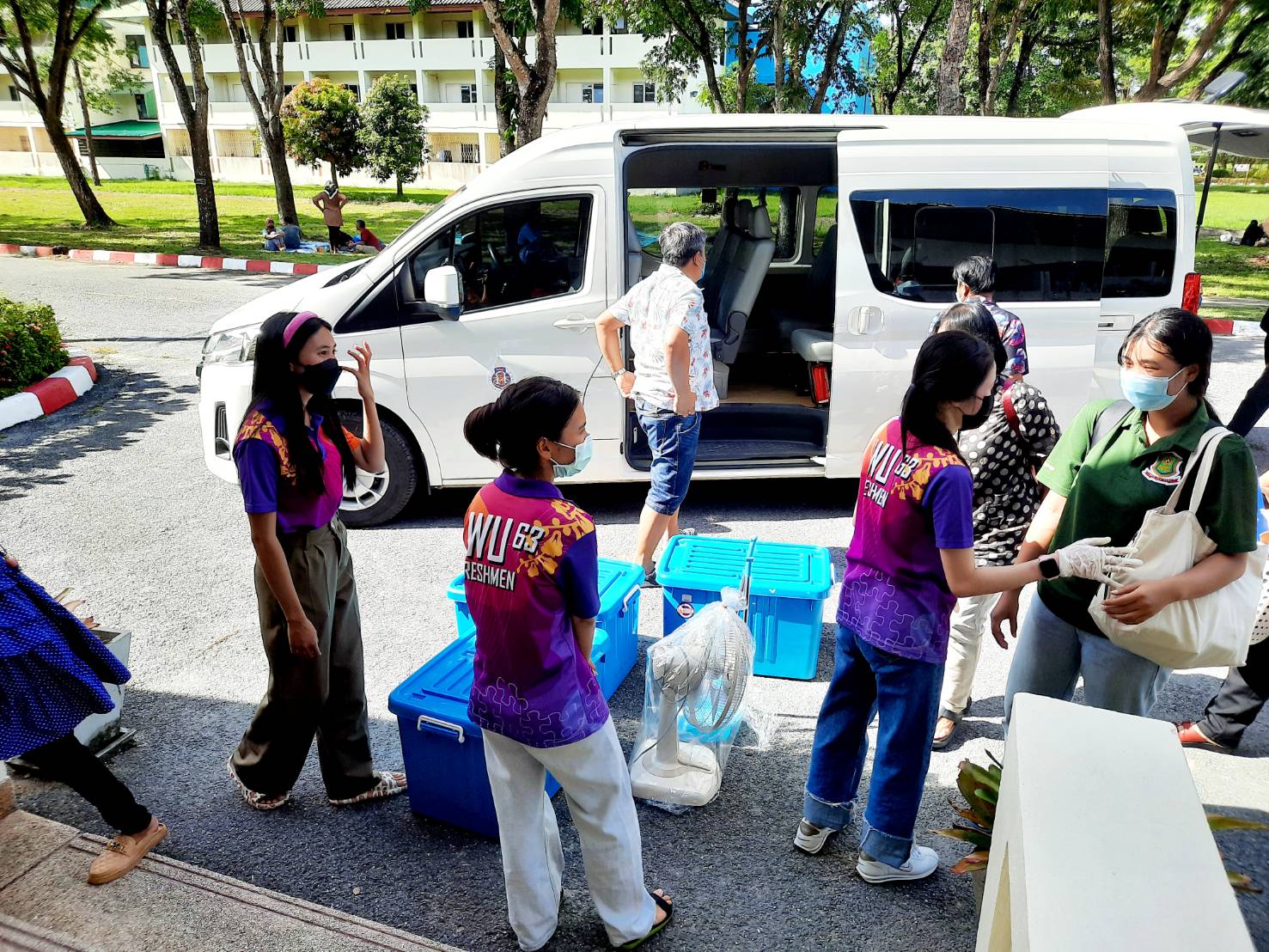 รายงานตัวนักศึกษาใหม่เข้าหอพัก ปีการศึกษา 2565