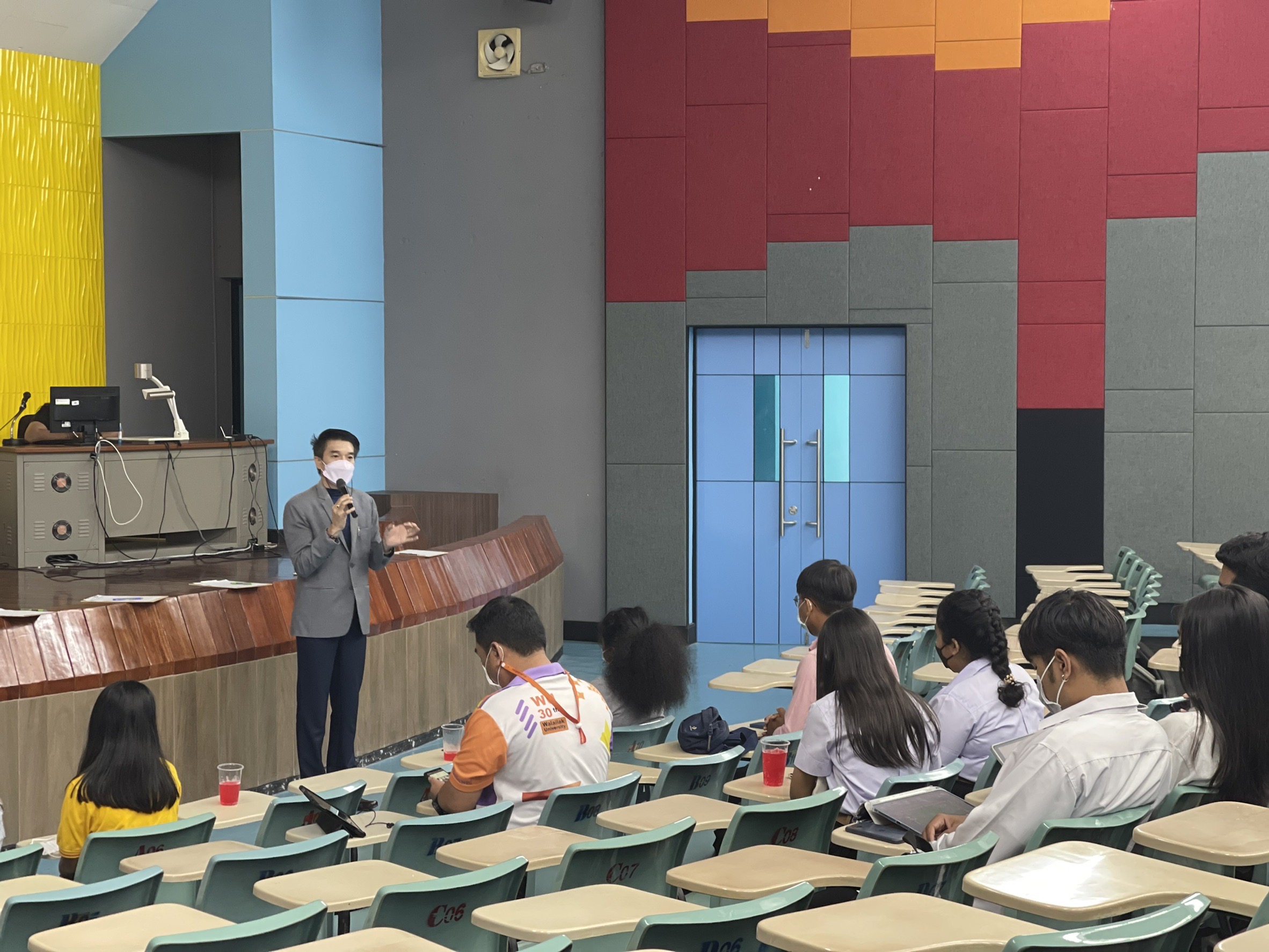 ประชุมสรุปกิจกรรมรับน้องกลุ่มสัมพันธ์ ประจำปีการศึกษา 2565