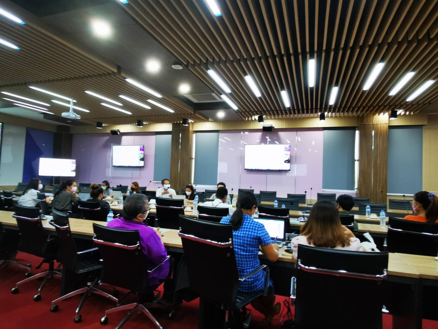 สพน. จัดการประชุมรองคณบดี/ผู้ช่วยคณบดีกำกับดูแลนักศึกษาทุกสำนักวิชา ครั้งที่ 1/2565