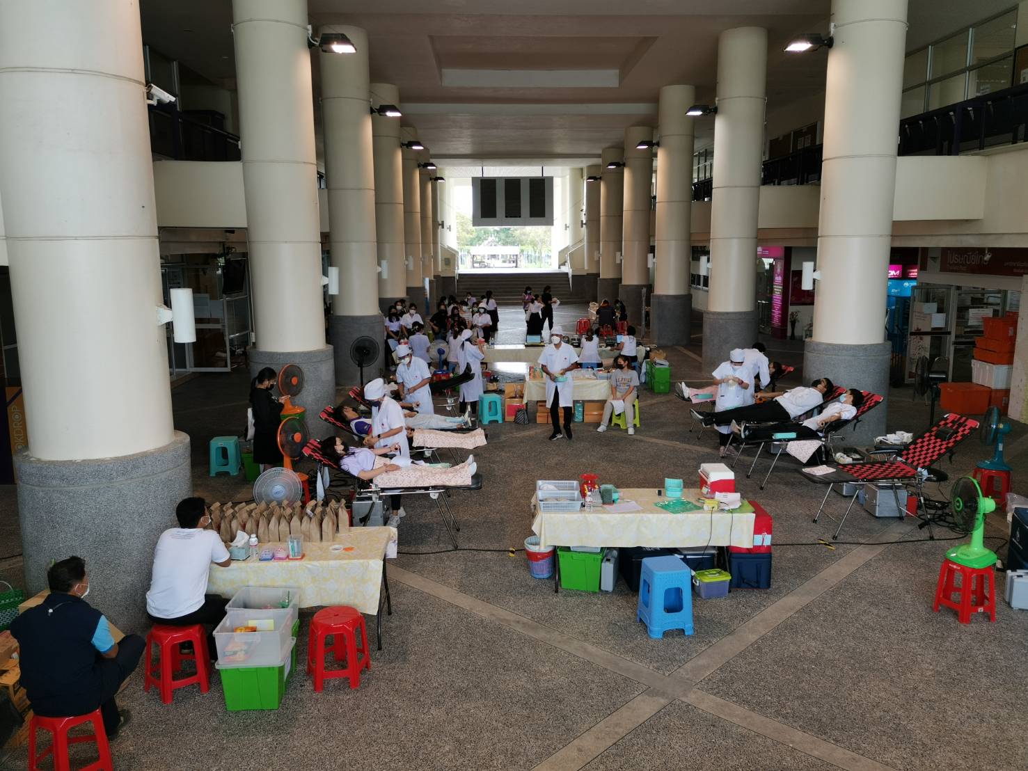 ขอขอบคุณผู้เข้าร่วมกิจกรรมบริจาคโลหิตเดือนสิงหาคม 2565 - ถวายเป็นพระกุศล