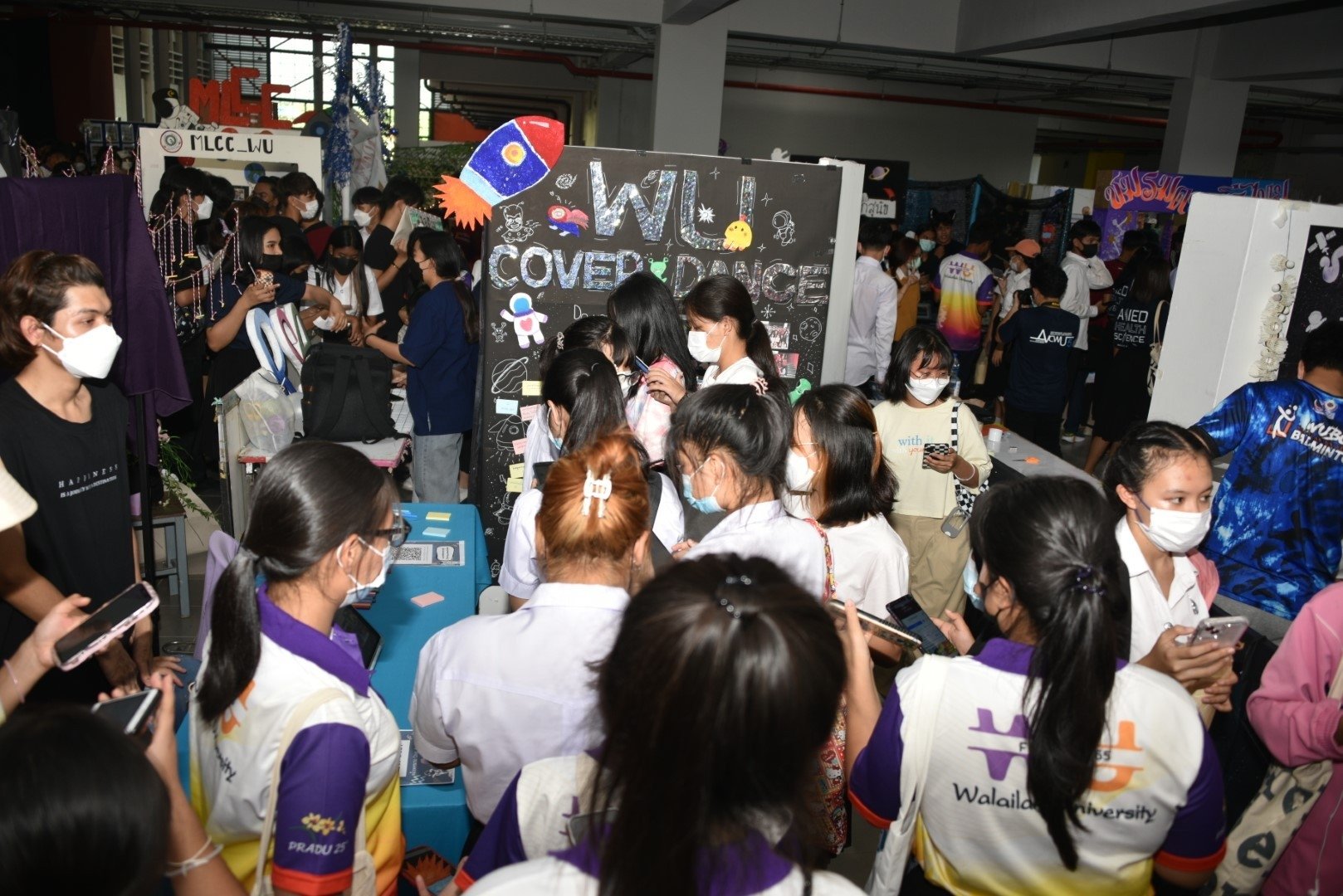 เปิดโลกกิจกรรม 2565 นักศึกษาเข้าร่วมกิจกรรมมากกว่า 3,000 คน