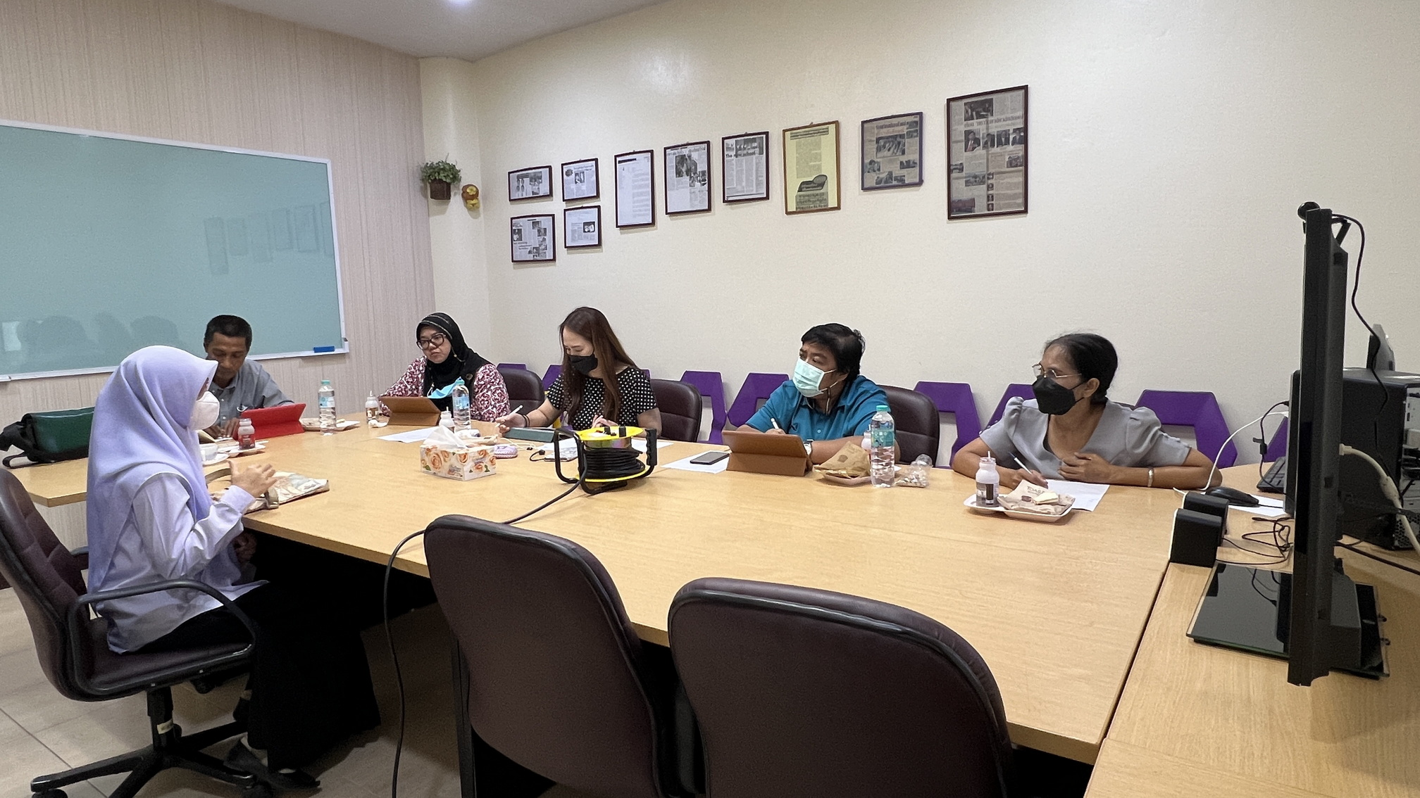 ส่วนส่งเสริมและพัฒนานักศึกษาสัมภาษณ์ทุนการศึกษาทั่วไป ประจำภาคการศึกษาที่ 1/2565