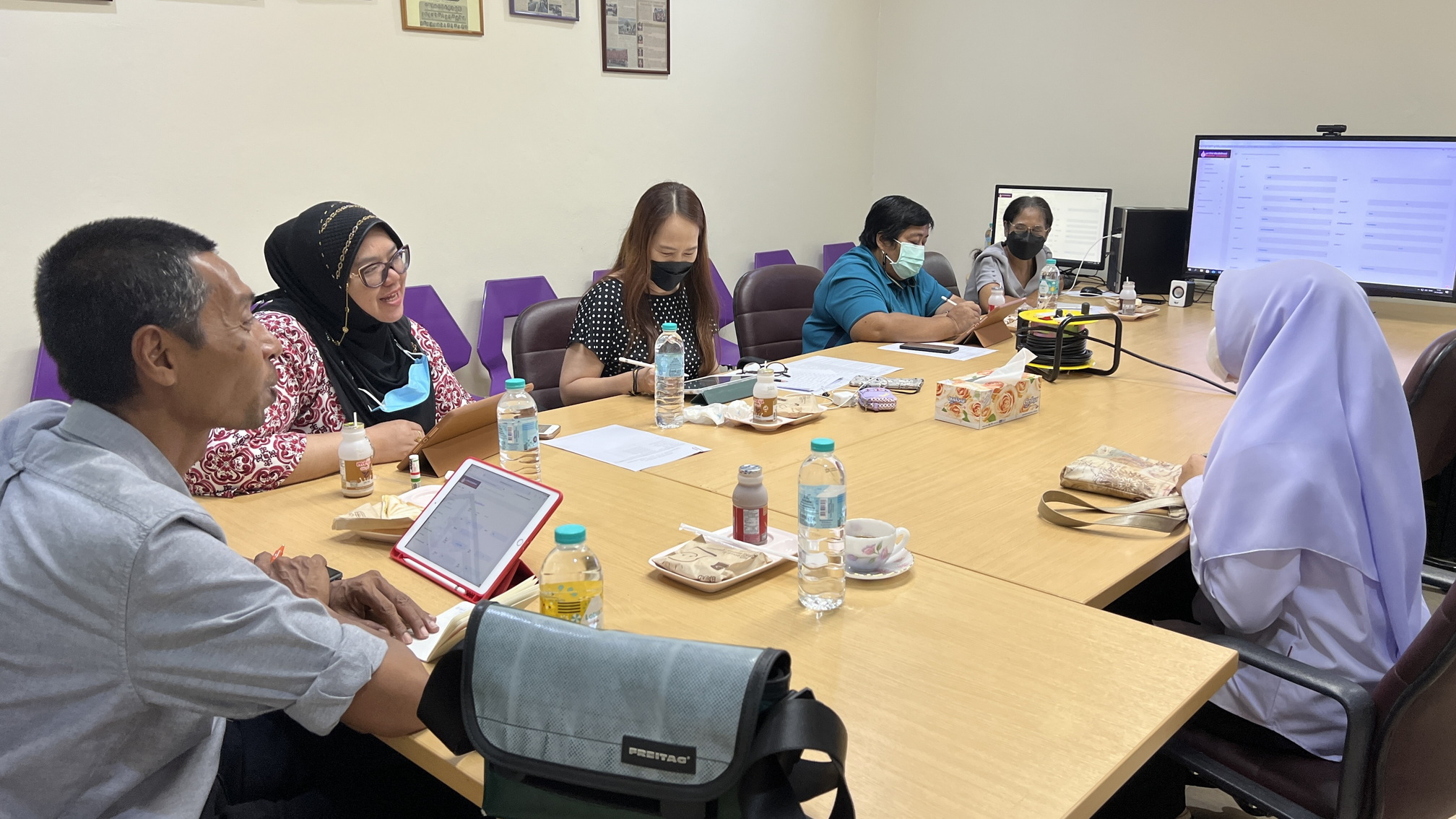 ส่วนส่งเสริมและพัฒนานักศึกษาสัมภาษณ์ทุนการศึกษาทั่วไป ประจำภาคการศึกษาที่ 1/2565