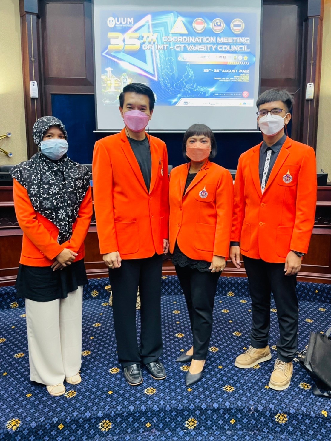 ตัวแทน ม.วลัยลักษณ์ เข้าร่วมการประชุม The 35th COORDINATION MEETING OF IMT-GT VASITY COUNCIL