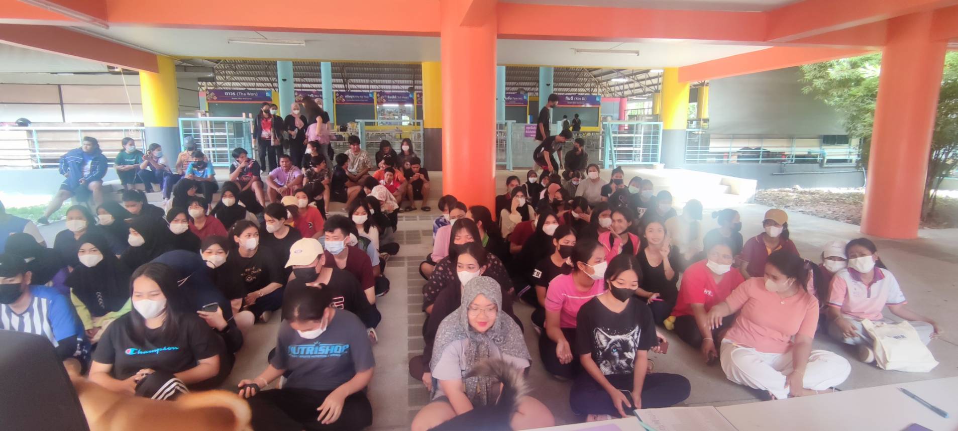 กิจกรรมจิตอาสาพัฒนาพื้นที่เขตหอพัก ระยะที่ 2 (ก่อนสอบปลายภาค 2/2565)