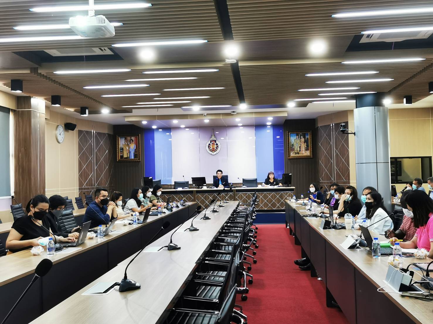 การประชุมรองคณบดี/ผู้ช่วยคณบดี กำกับดูแลกิจการนักศึกษาทุกสำนักวิชา ครั้งที่ 4/2565