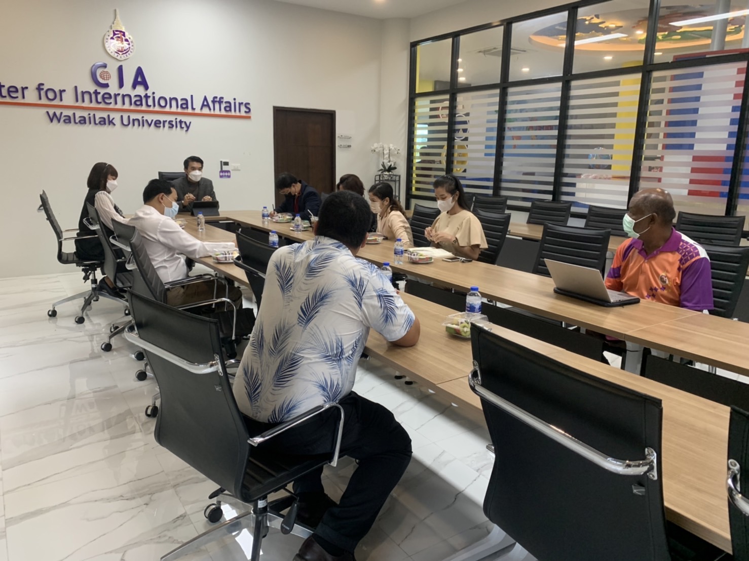 สพน. ร่วมหารือจัดตั้งชมรมนักศึกษานานาชาติ และนักศึกษาหลักสูตรนานาชาติ