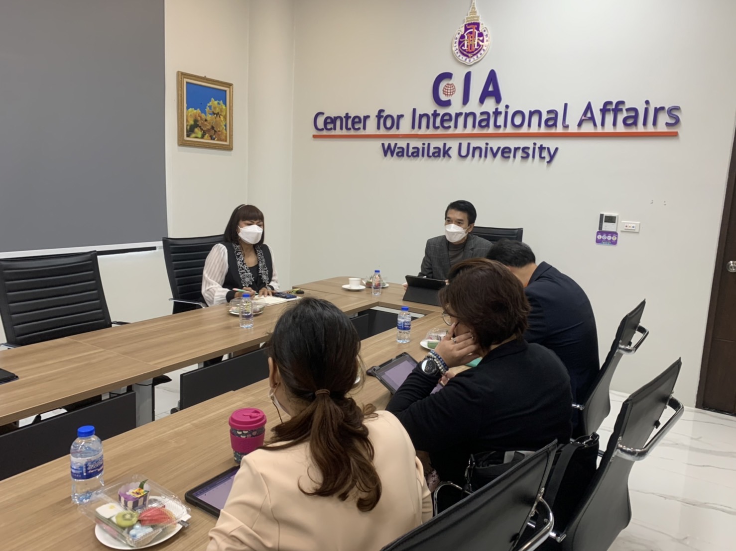 สพน. ร่วมหารือจัดตั้งชมรมนักศึกษานานาชาติ และนักศึกษาหลักสูตรนานาชาติ