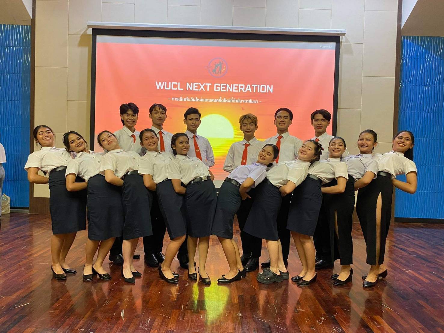 หัวหน้าส่วน สพน. ร่วมตัดเลือกผู้นำเชียร์ "WUCL Nect Generation"