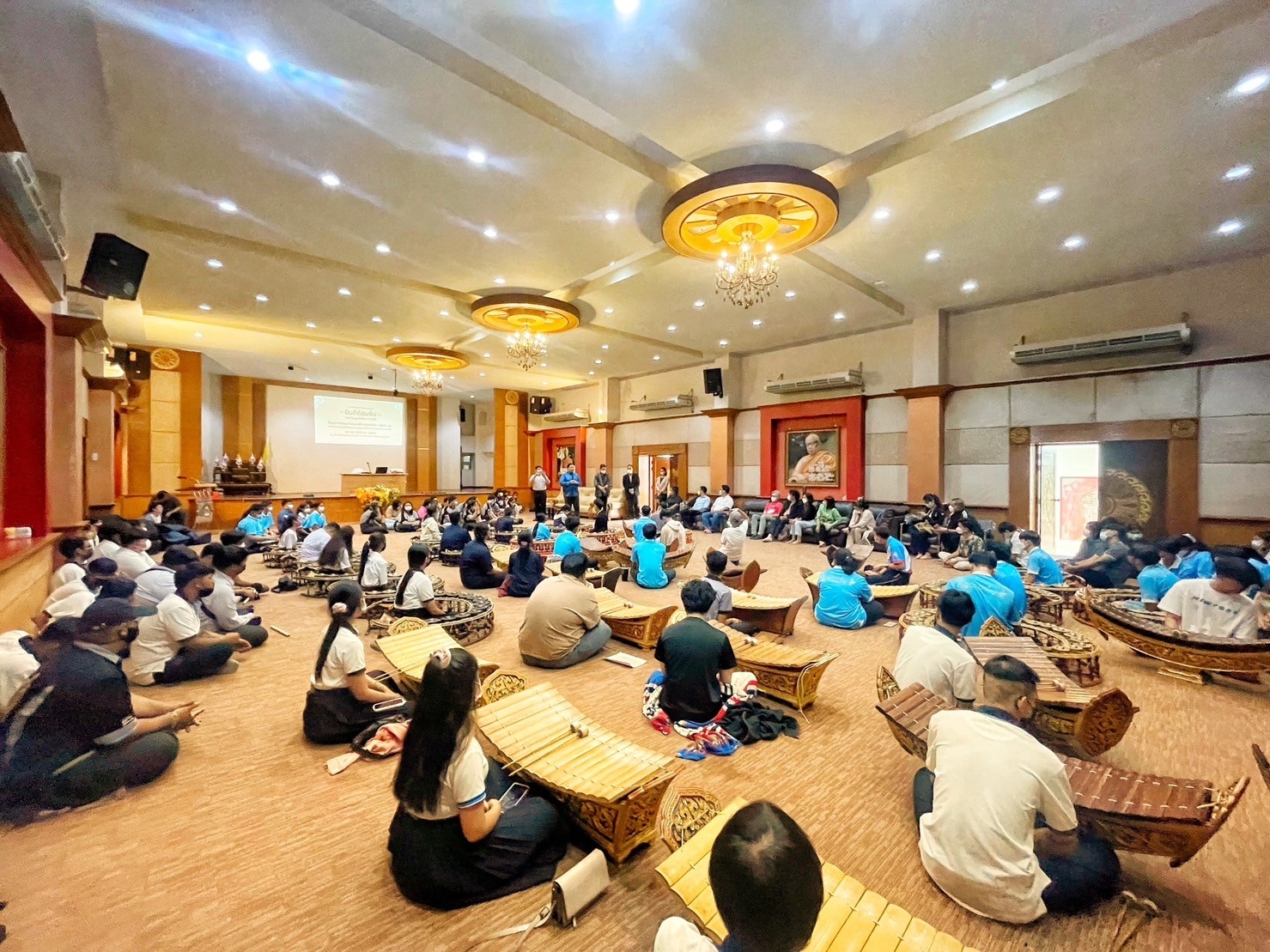 ชมรมดนตรีไทย ม.วลัยลักษณ์ เข้าร่วมฝึกซ้อม สถาบันกลุ่มภาคใต้ ก่อนร่วมแสดงดนตรีไทยอุดมศึกษา ครั้งที่ 45 ณ มหาวิทยาลัยราชภัฏบุรีรัมย์