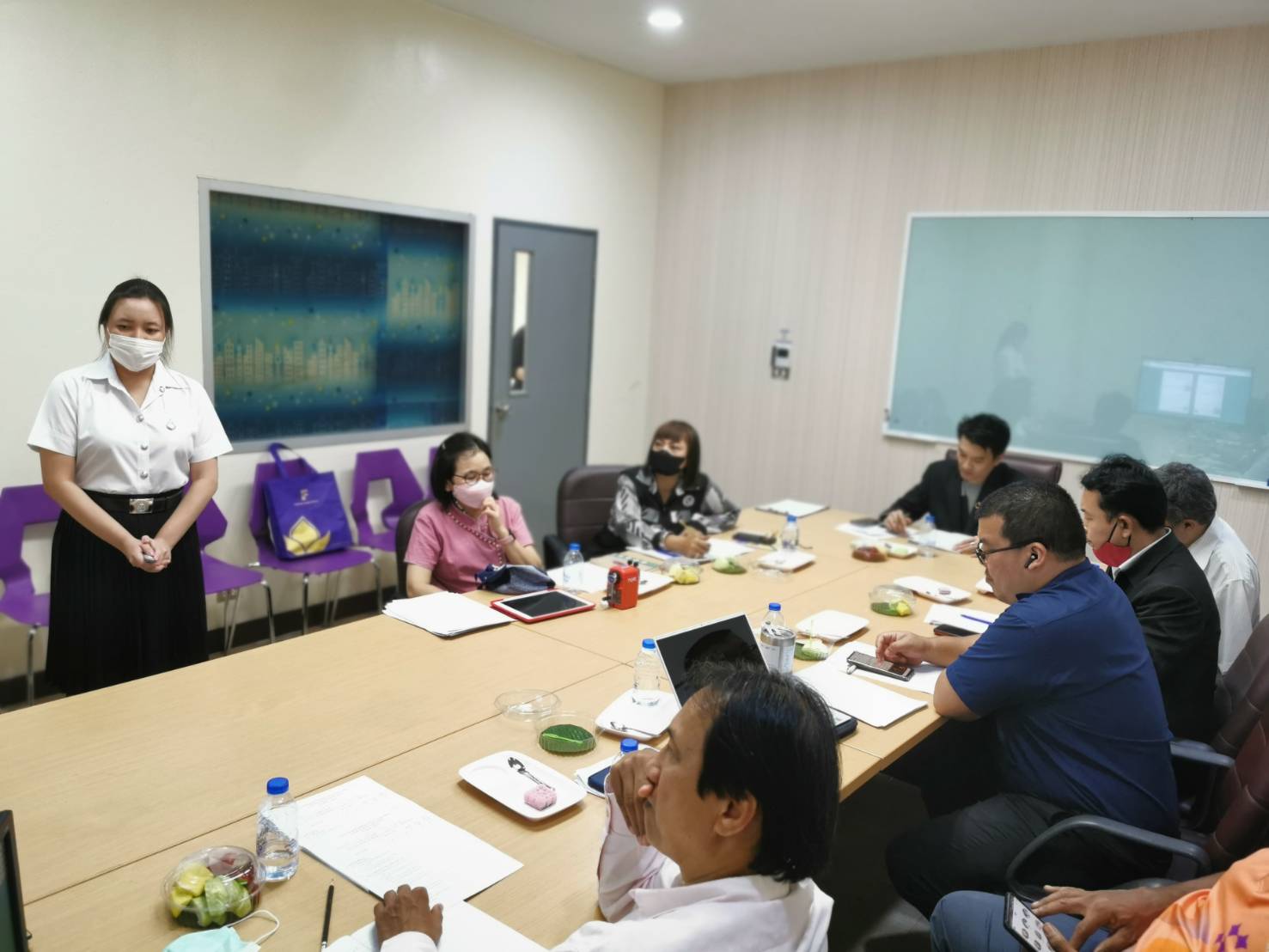 การพิจารณาคัดเลือกนักศึกษาเพื่อเสนอชื่อนักศึกษารางวัลพระราชทาน ประจำปีการศึกษา 2565