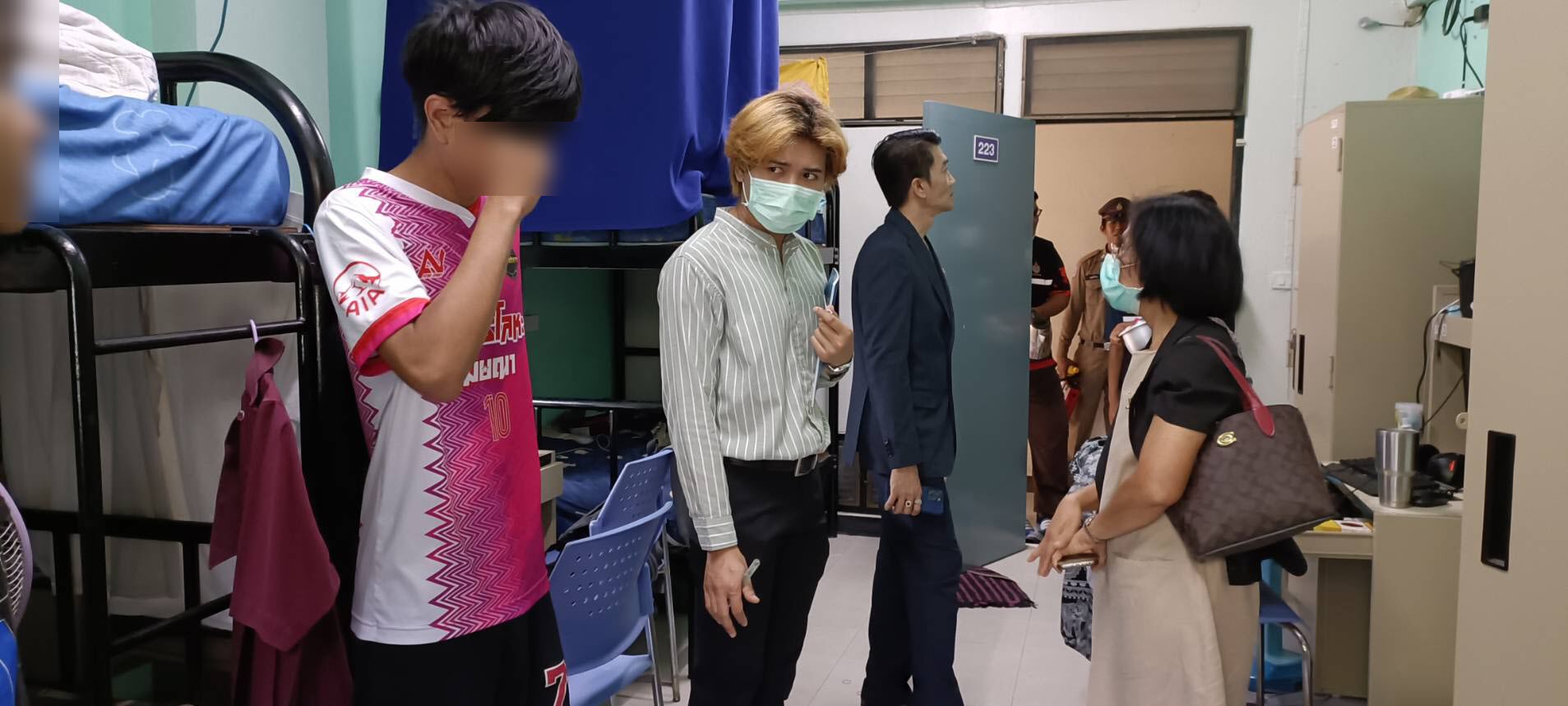 ส่วนส่งเสริมและพัฒนานักศึกษาบูรณาการร่วม ศูนย์บริหารทรัพย์สิน ลงพื้นที่ตรวจเยี่ยมนักศึกษาหอพักขับเคลื่อนเป็นสถานศึกษาปลอดบุหรี่ตามนโยบาย อว.