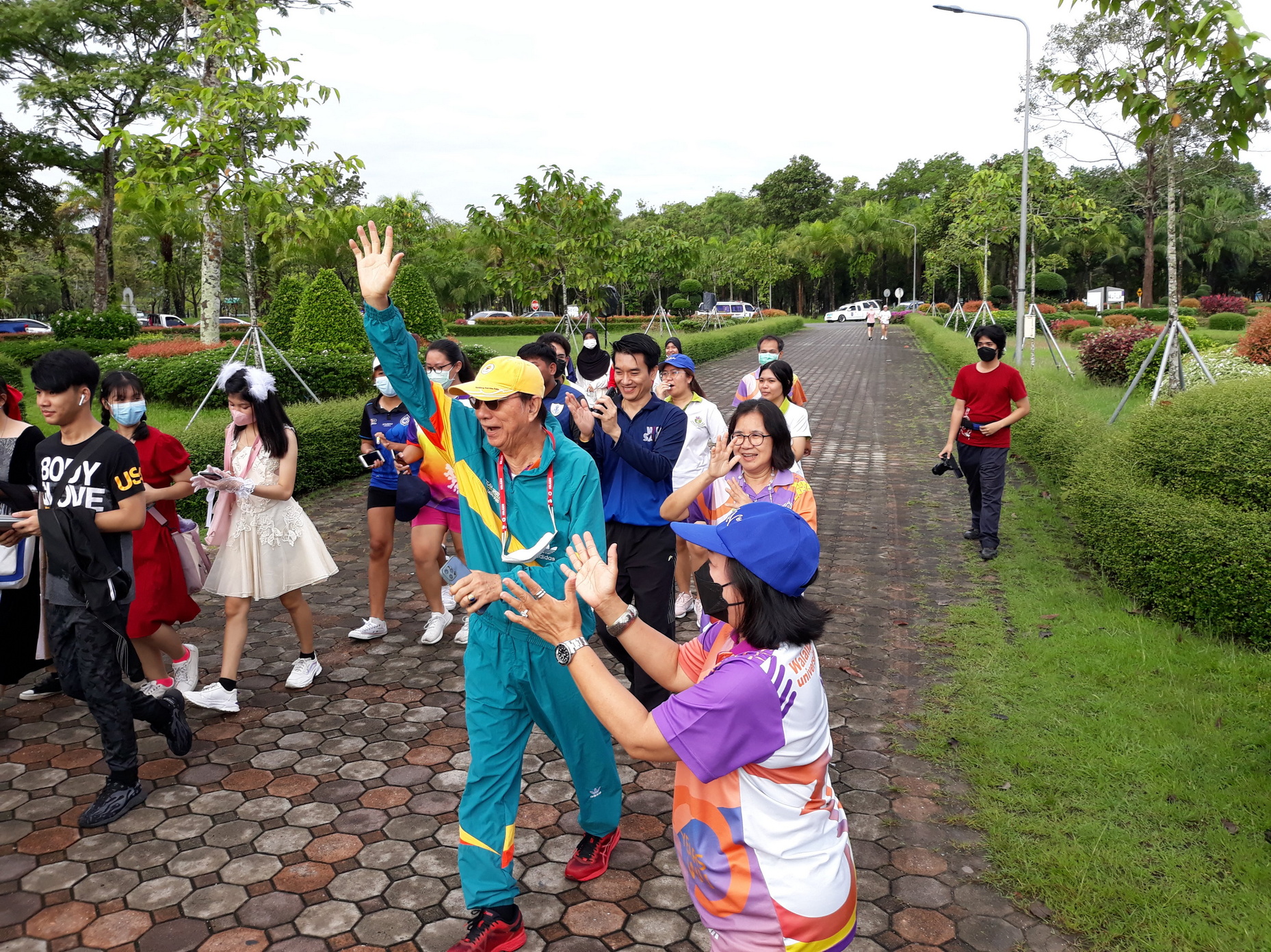 DSSD organizes the 2nd WU Fun Run event, hoping to Promote Health Discipline with more than 2,000 students