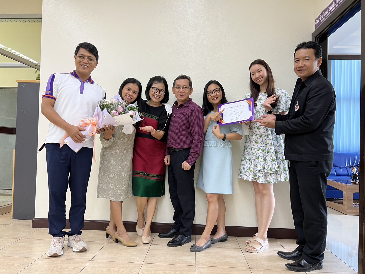 ขอแสดงความยินดีกับคุณชูใจ ช่วยชู ที่ได้รับการแต่งตั้งวิทยฐานะ ระดับชำนาญการ