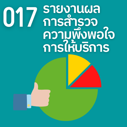 ประเมินคุณธรรมและความโปร่งใสในการดำเนินงาน O-17