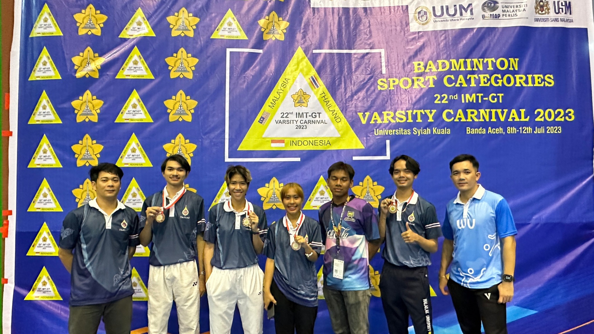 ม.วลัยลักษณ์ คว้า 8 รางวัล กิจกรรม IMT-GT Varsity Carnival 2023 ครั้งที่ 22 ที่ประเทศอินโดนีเซีย