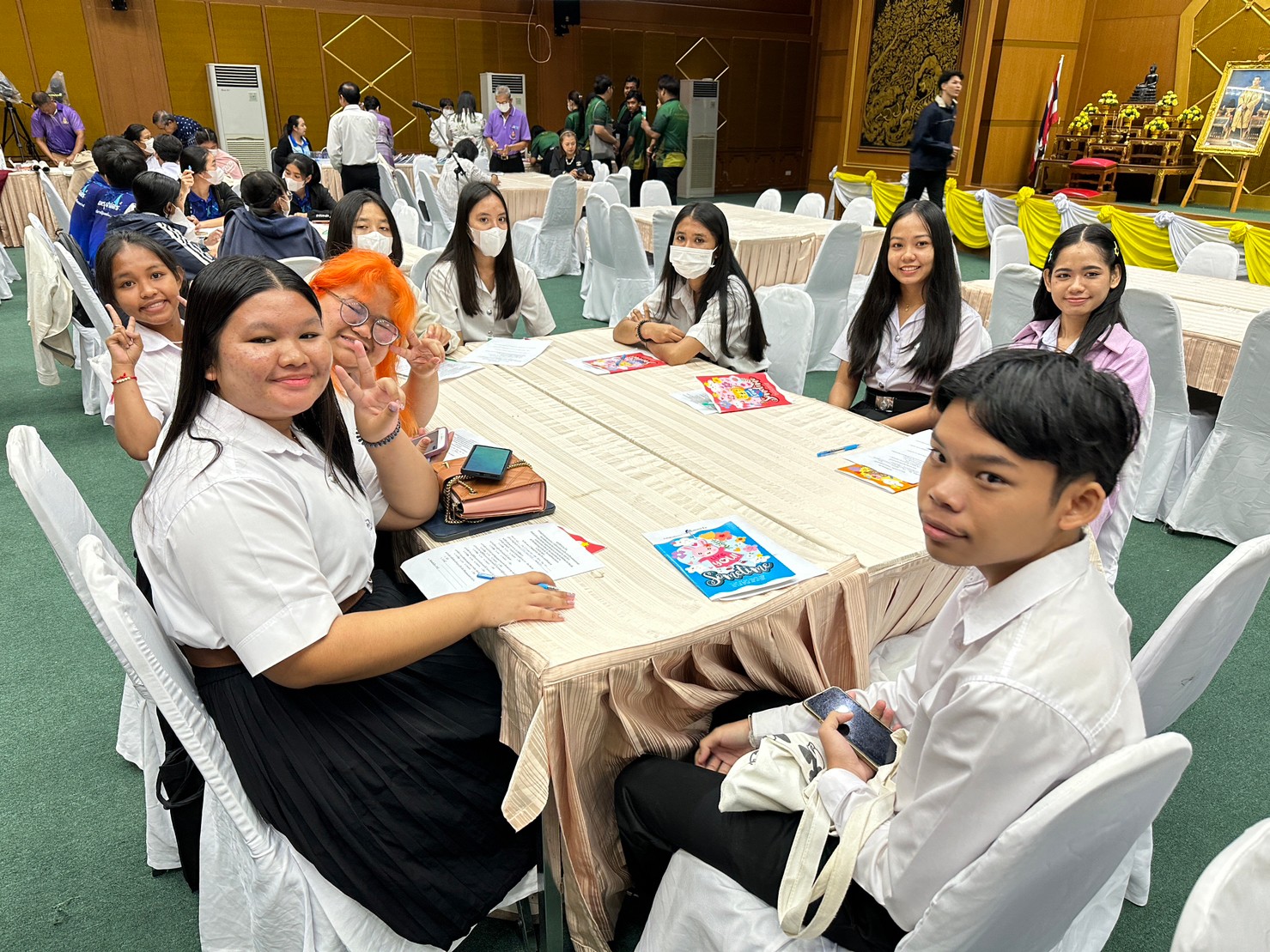 นักศึกษา มวล. ร่วมเสวนา "การมีส่วนร่วมในการปกป้องสงวนรักษาแหล่งมรดกวัฒนธรรมวัดพระธาตุ วรมหาวิหาร"