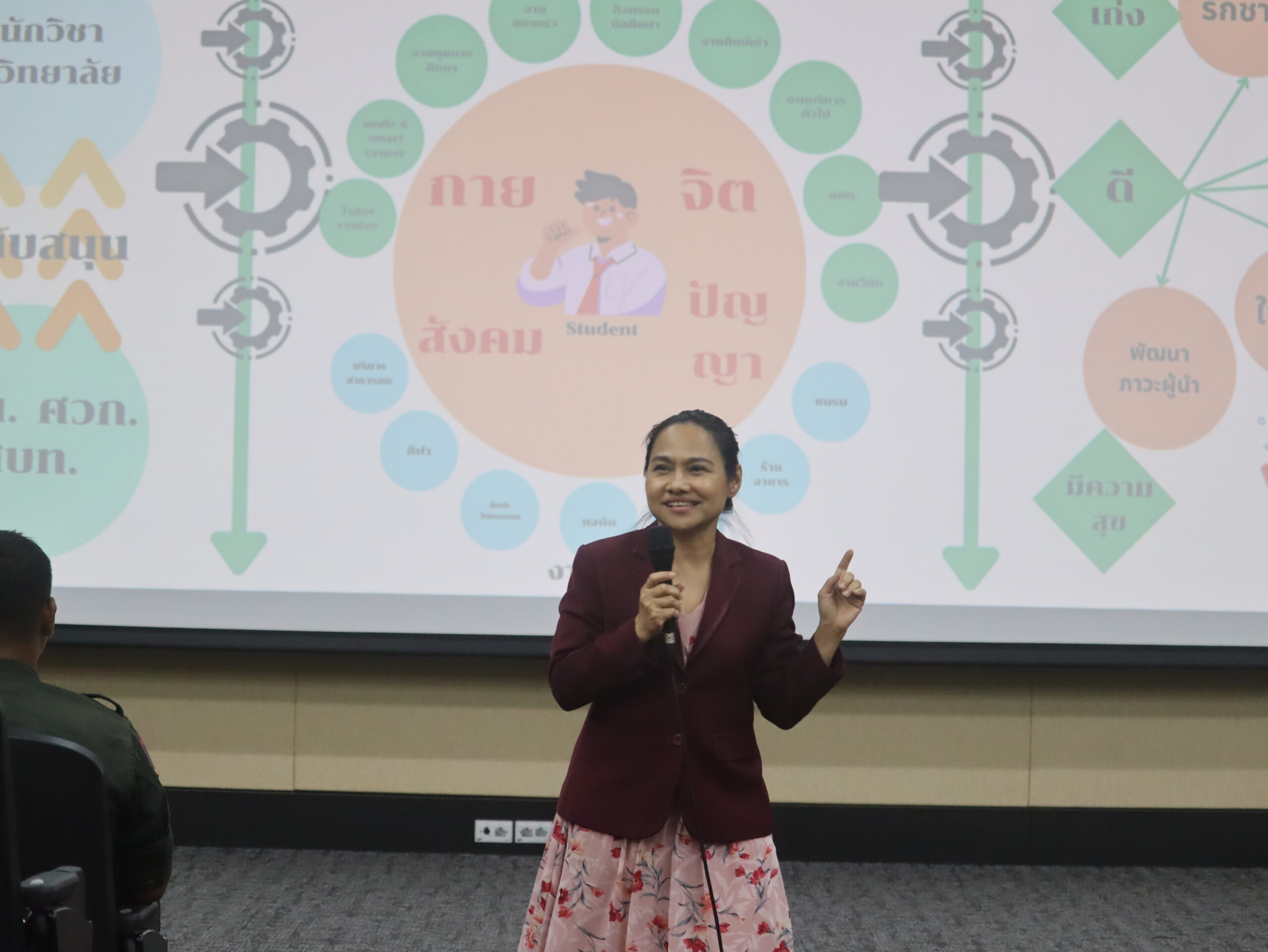 ผูับริหาร สพน. พบผู้นำนักศึกษา