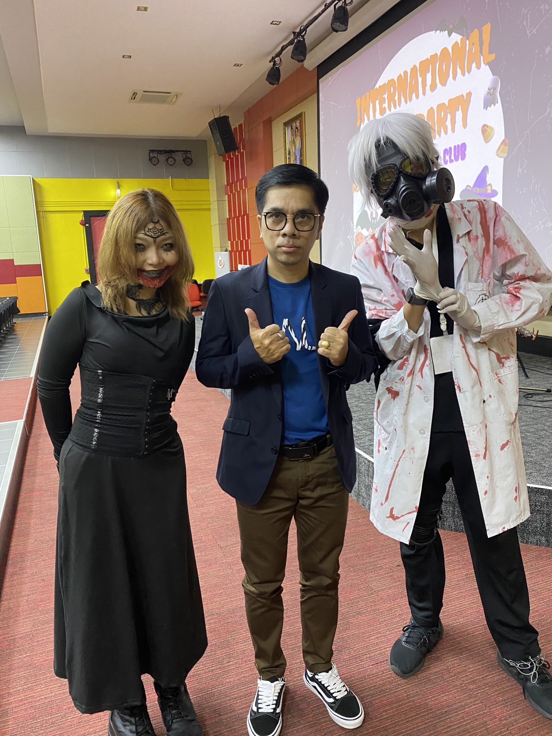 นักศึกษาชมรมนานาชาติจัดกิจกรรม International Night : "Helloween Theme"