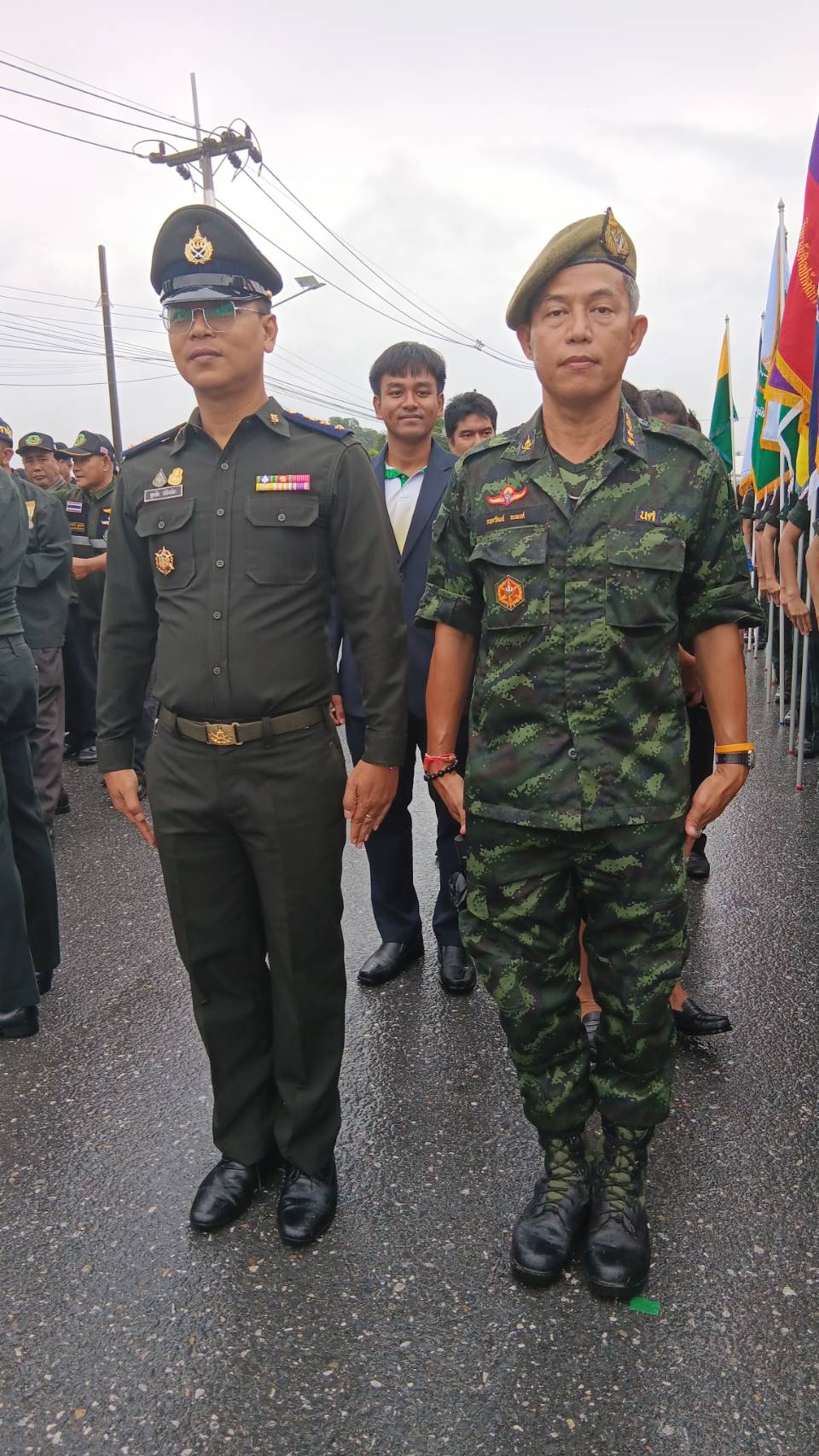 นักศึกษาวิชาทหาร ศูนย์ฝึกนักศึกษาวิชาทหาร ม.วลัยลักษณ์ ร่วมกิจกรรมวันวีรไทย