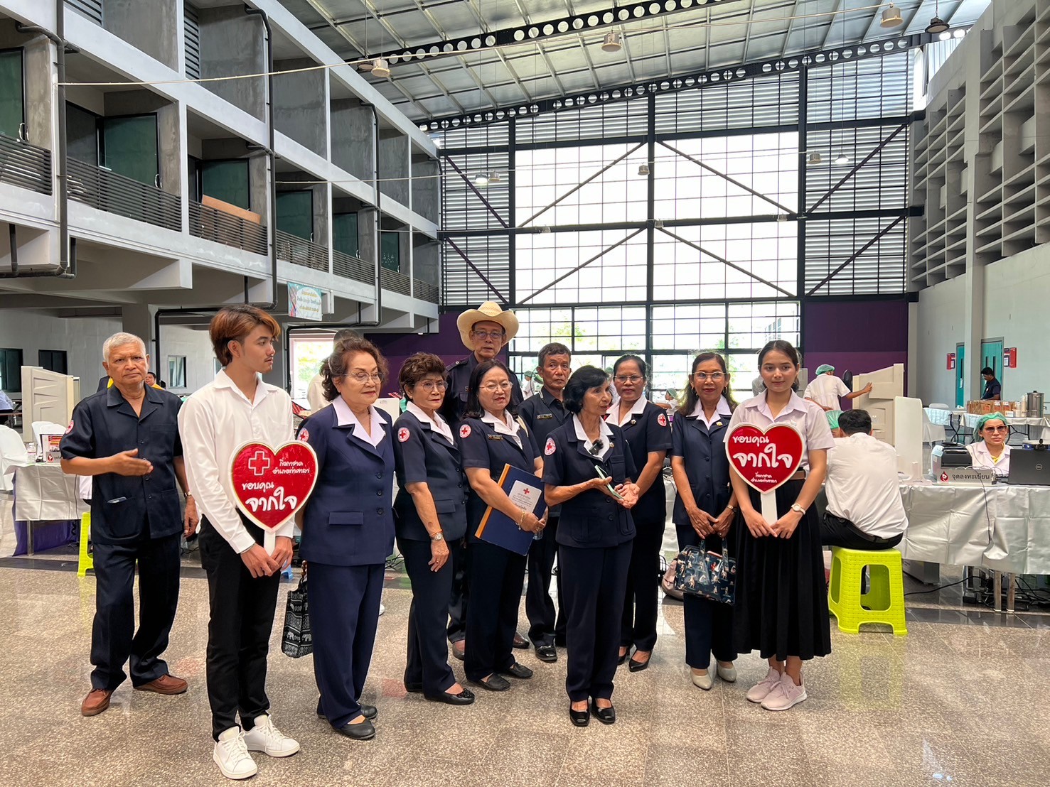 มหกรรมบริจาคโลหิตสร้างจิตอาสา เนื่องในโอกาสวันคล้ายวันสถาปนามหาวิทยาลัยวลัยลักษณ์ ครบปีที่ 32