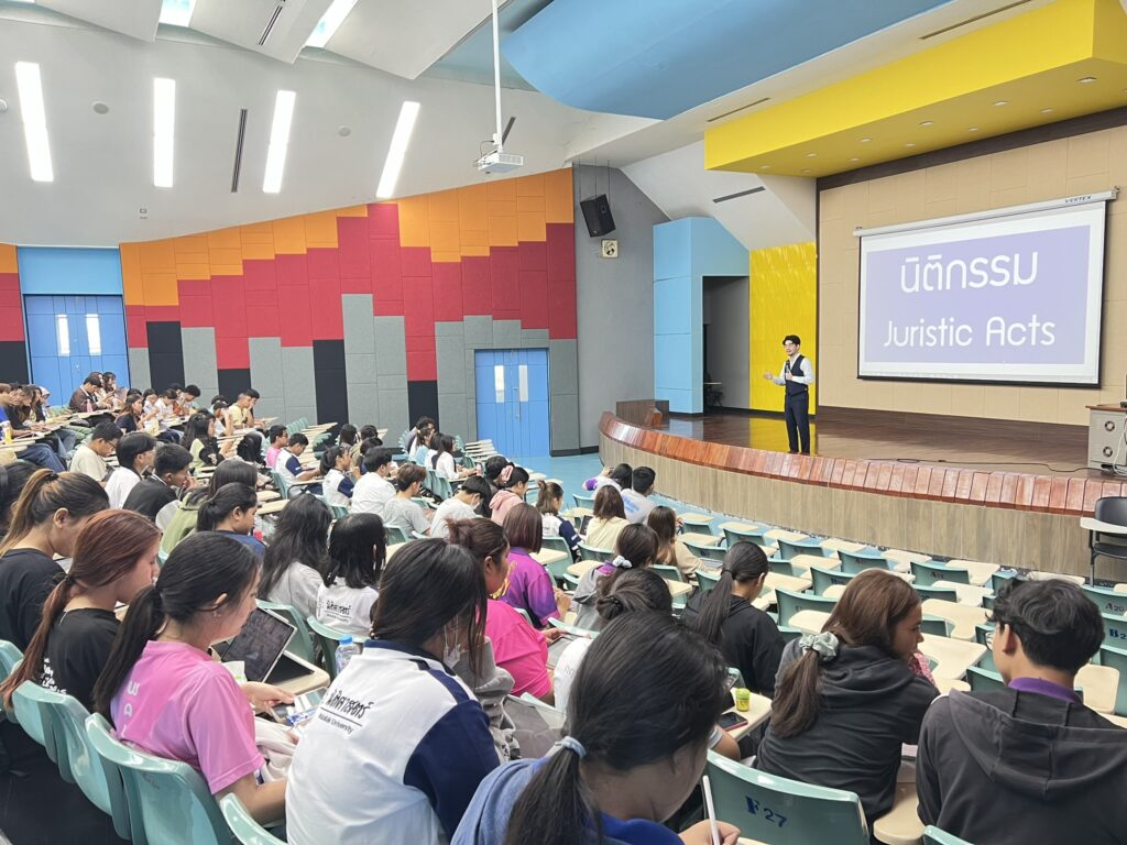 ศูนย์ติว (WU Tutor Center) ร่วมกับสโมสรนักศึกษาสำนักวิชานิติศาสตร์ มหาวิทยาลัยวลัยลักษณ์ จัดโครงการ "ดีทอกซ์สมอง สานฝันสอบปลายภาค" ประจำภาคการศึกษาที่ 3/2566 แก่นักศึกษาชั้นปีที่ 1-3 สำนักวิชานิติศาสตร์