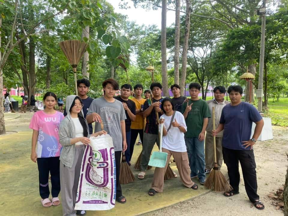 WU Volunteer อาสาพาไปบำเพ็ญประโยชน์ ครั้งที่ 1