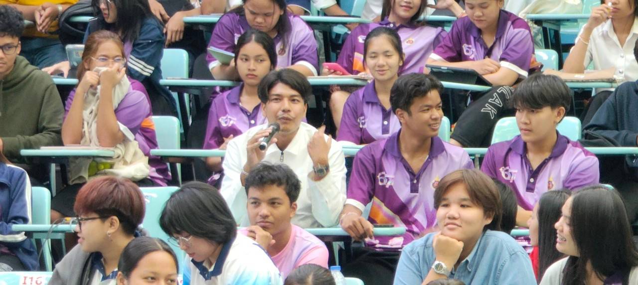 สพน. จัดกิจกรรมบรรยายและแลกเปลี่ยนเรียนรู้ "วัยใสรู้ทันภัยยาเสพติด"