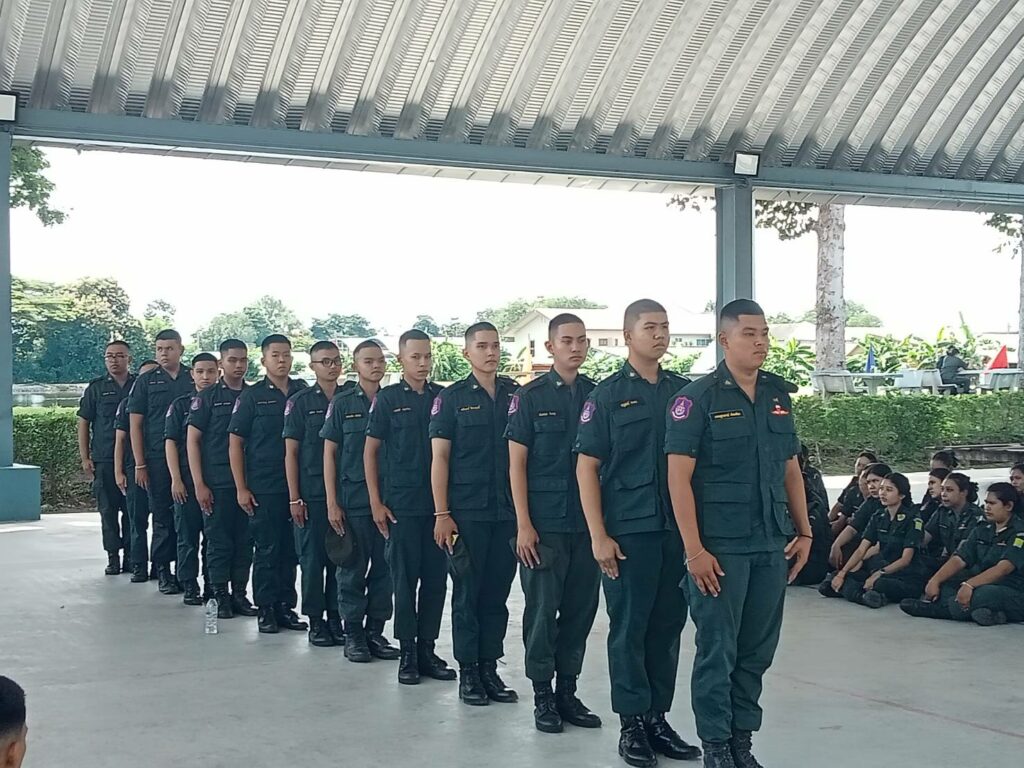 สพน. สนับสนุน นศท. เรียนต่อวิชาทหารชั้นปี 2-5 ประจำปีการศึกษา 2567