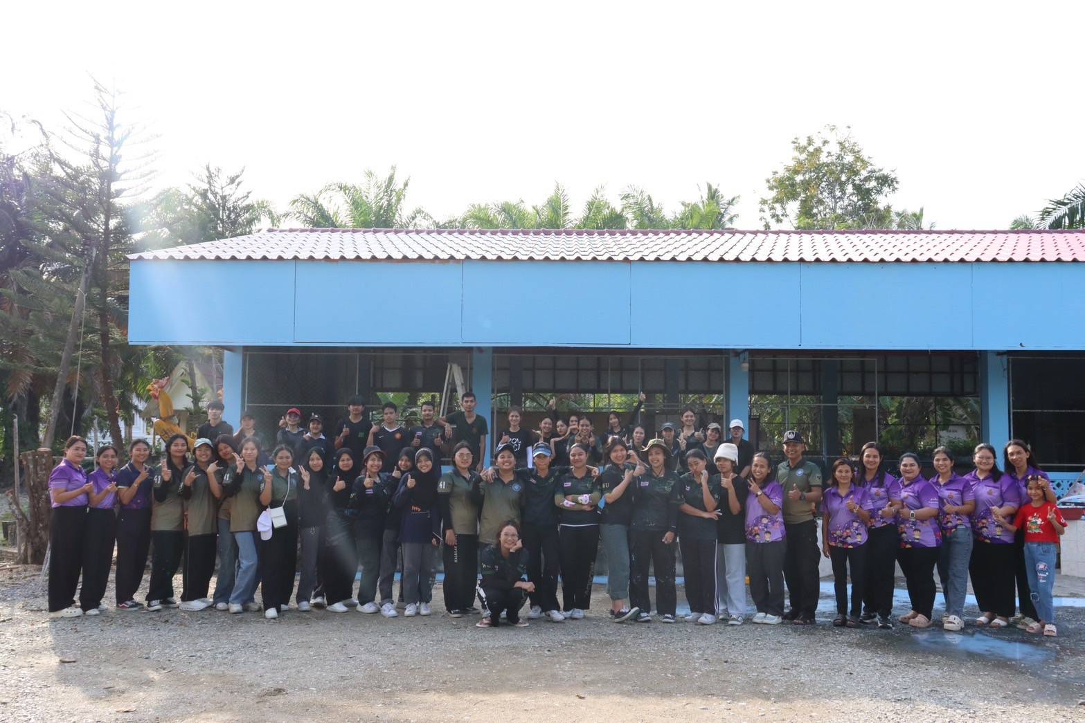 นศท. จัดโครงการพี่ช่วยน้อง ณ โรงเรียนวัดชนาราม สิชล