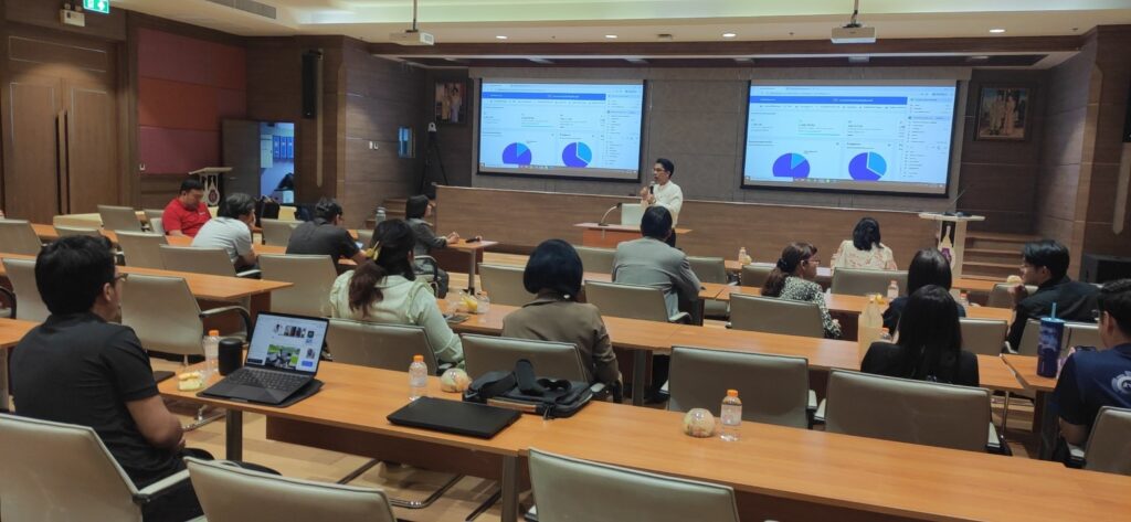 ส่วนส่งเสริมและพัฒนานักศึกษาโดยศูนย์ Smile & Smart Center จัด conference การดูแลสุขภาพจิตนักศึกษา