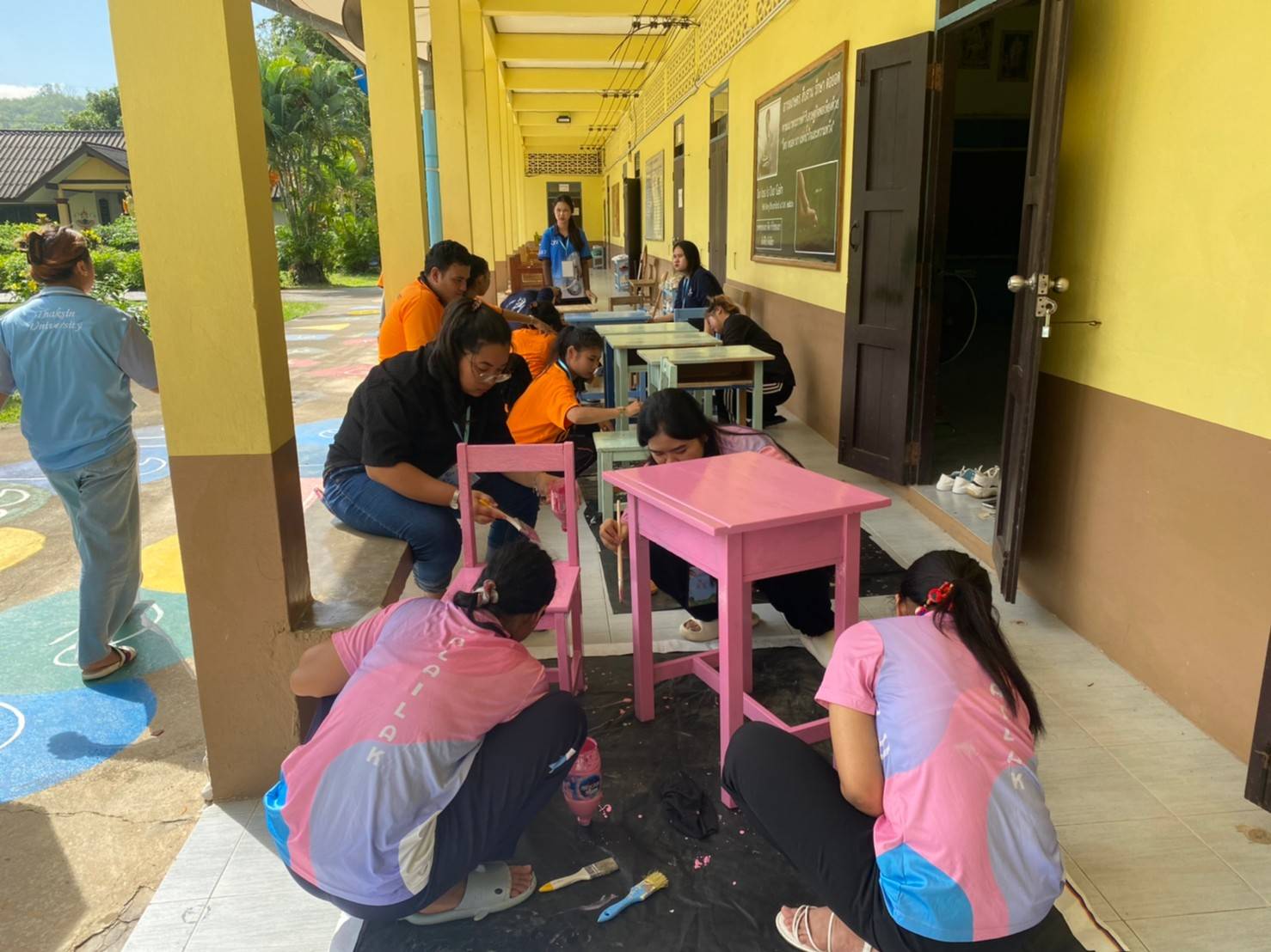 นักศึกษาและเจ้าหน้าที่ทุนการศึกษา สพน. ร่วมกิจกรรมค่าย กยศ. กลุ่มภาคใต้ "จิตอาสา ทำประโยชน์เพื่อสังคม"