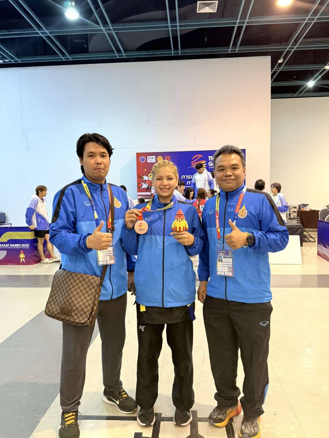 น้องเมย์ ทำผลงานให้ ม.วลัยลักษณ์ในการแข่งขันกีฬามหาวิทยาลัย Thammasat Games 2025