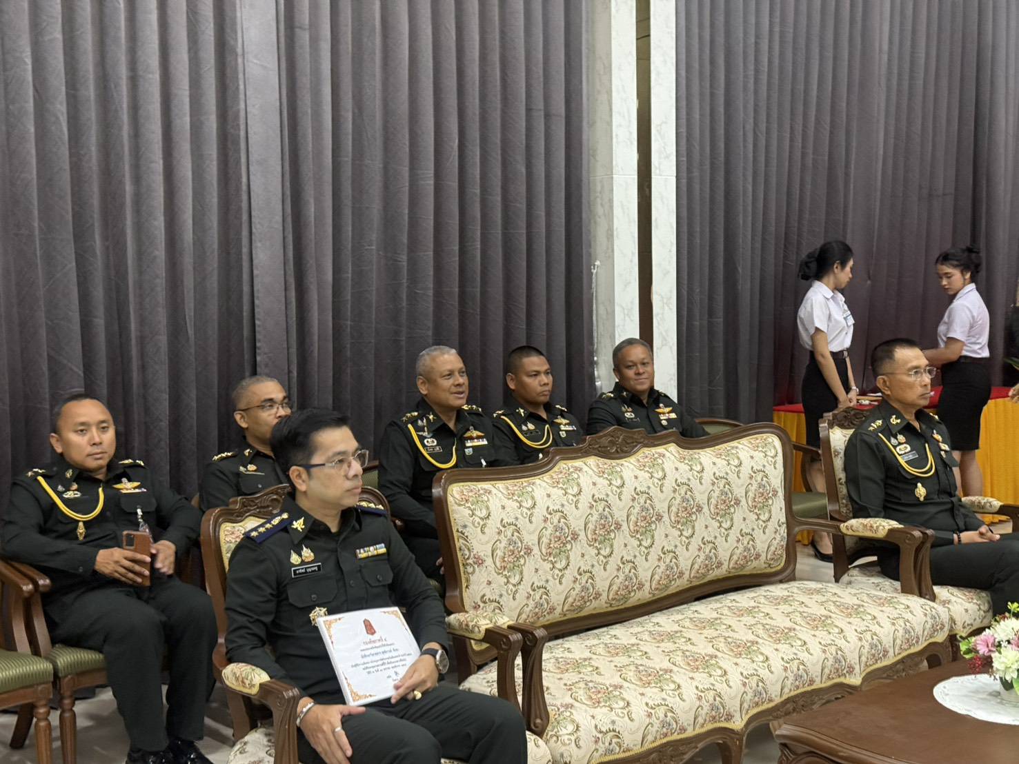 รับมอบใบประกาศเกียรติคุณนักศึกษาวิชาทหารช่วยกิจกรรมวันเด็กแห่งชาติ ประจำปี 2568