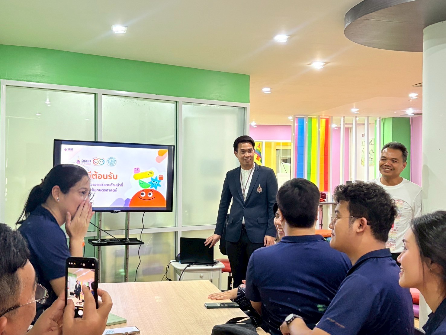 สพน.ต้อนรับคณะศึกษาดูงานจาก ม.เกษตรศาสตร์